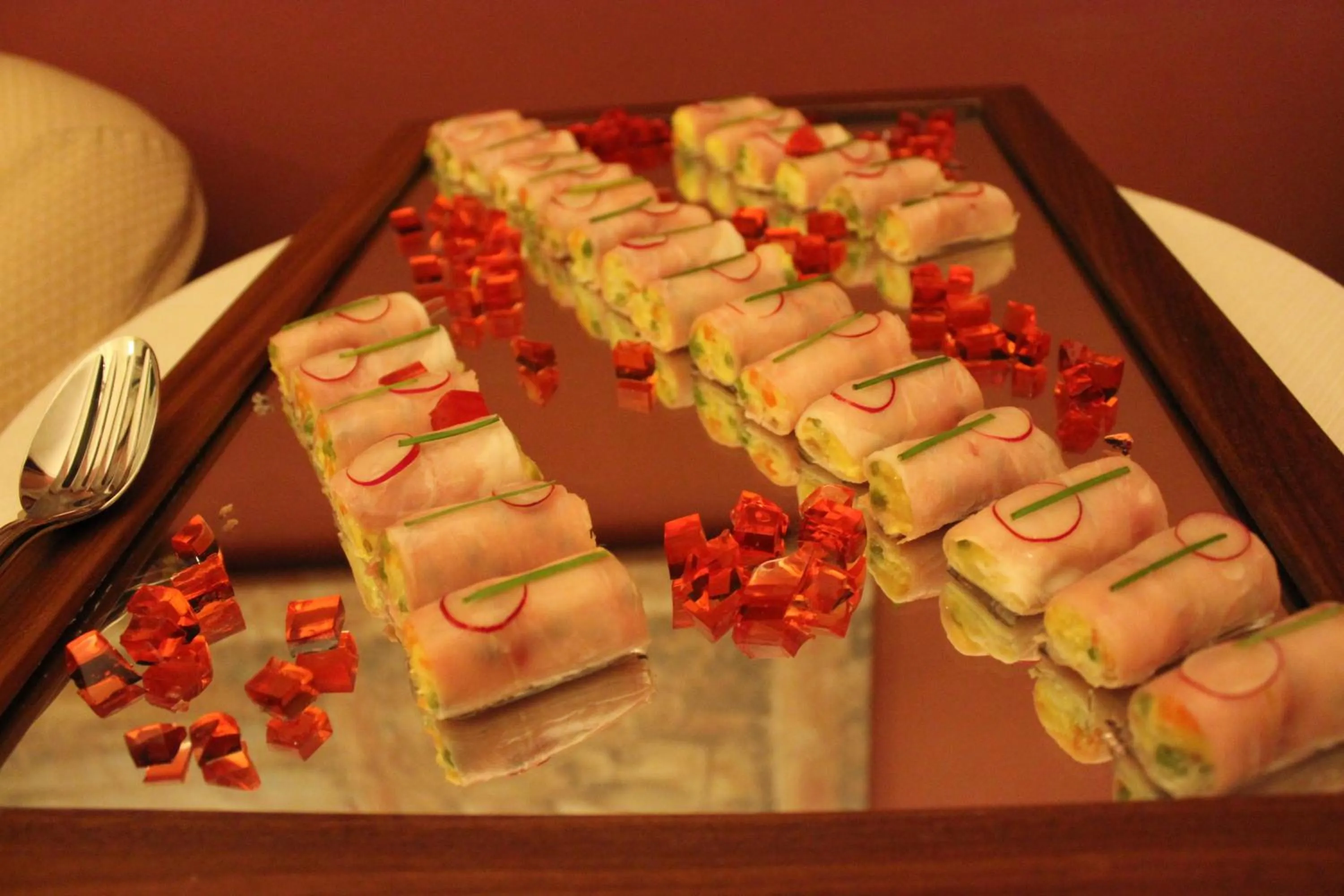 Food close-up in Villa Soleil