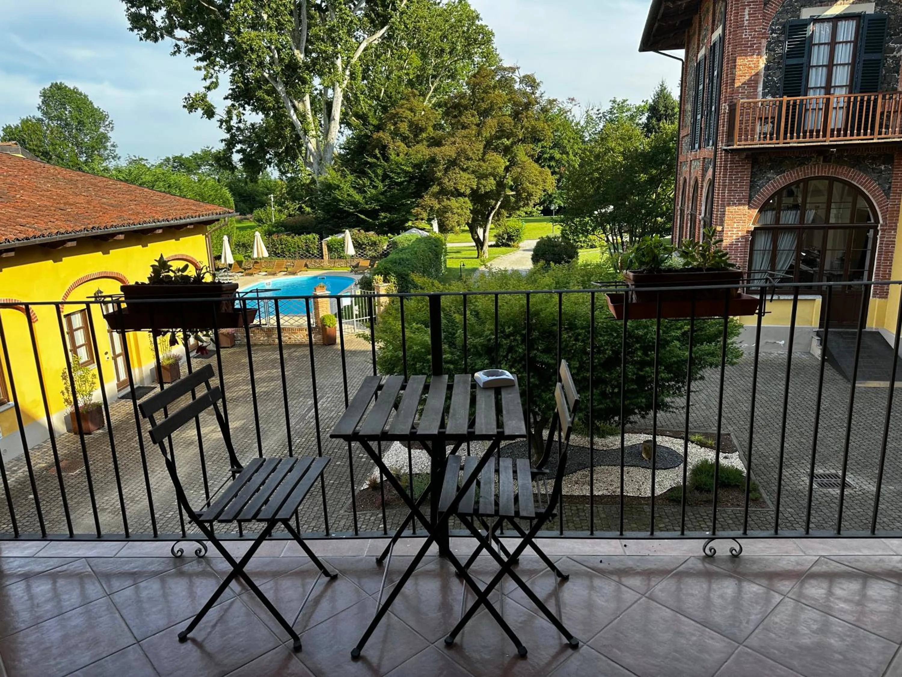 Balcony/Terrace in Villa Soleil