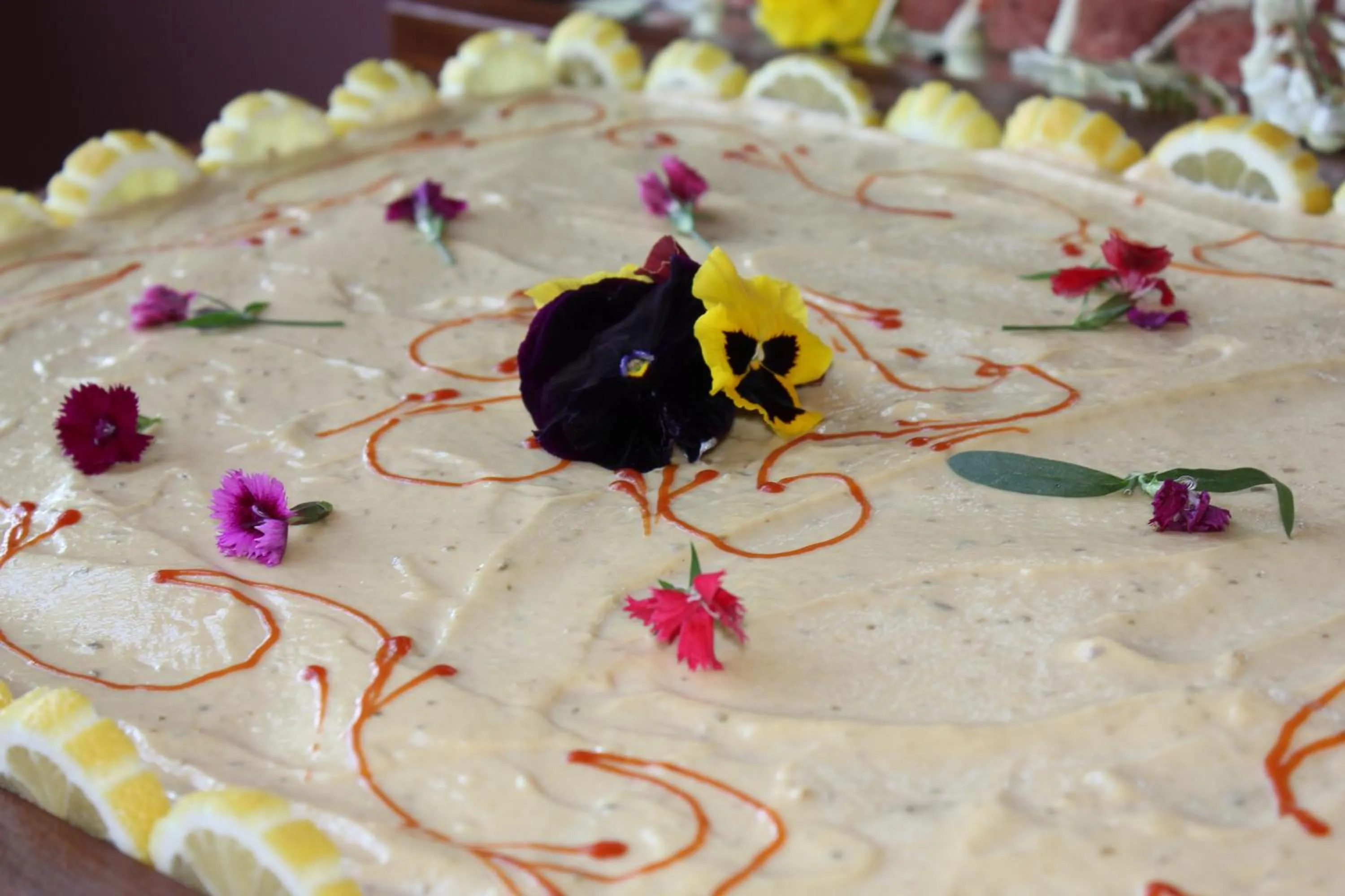 Food close-up in Villa Soleil