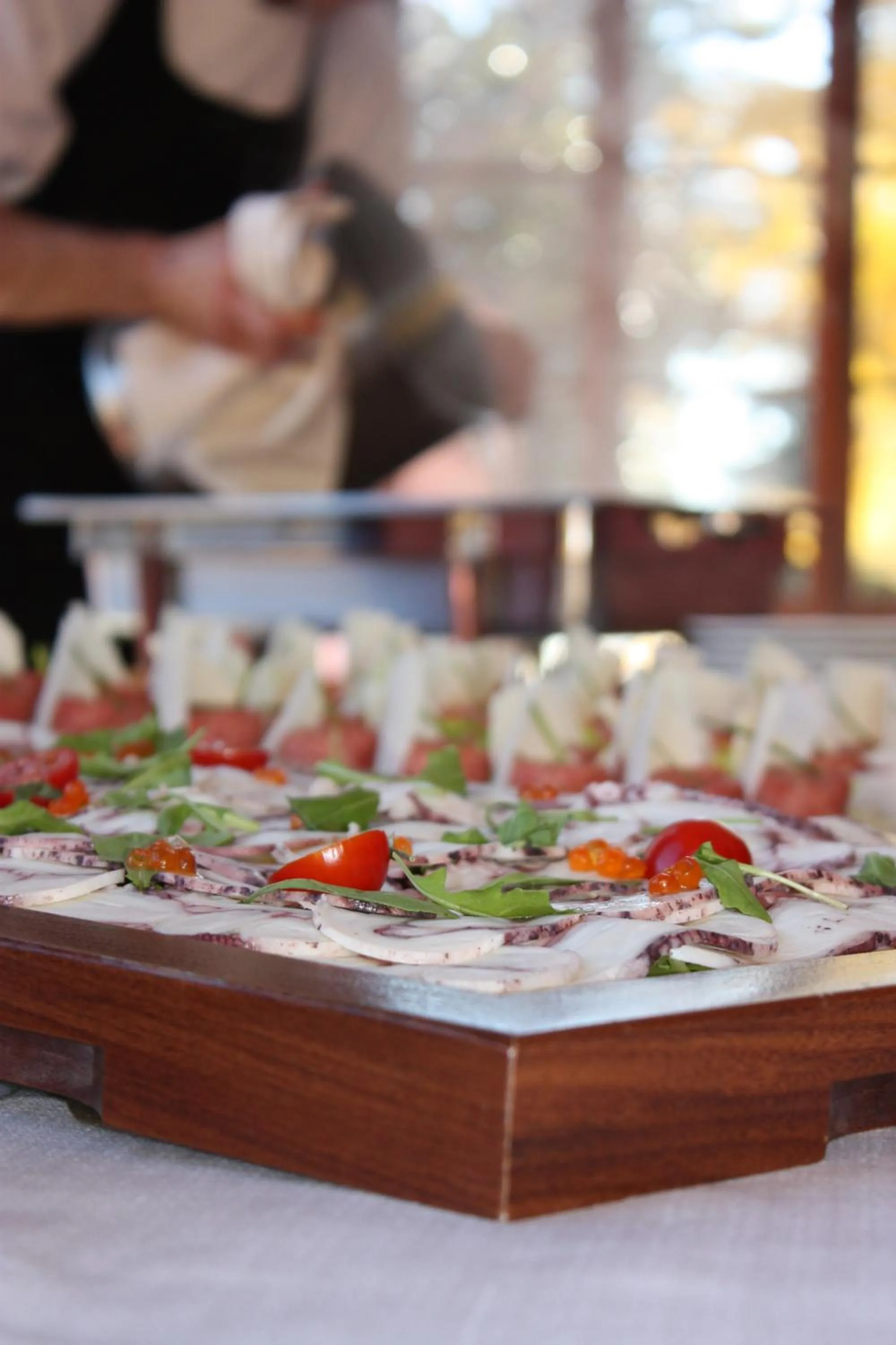 Food close-up in Villa Soleil