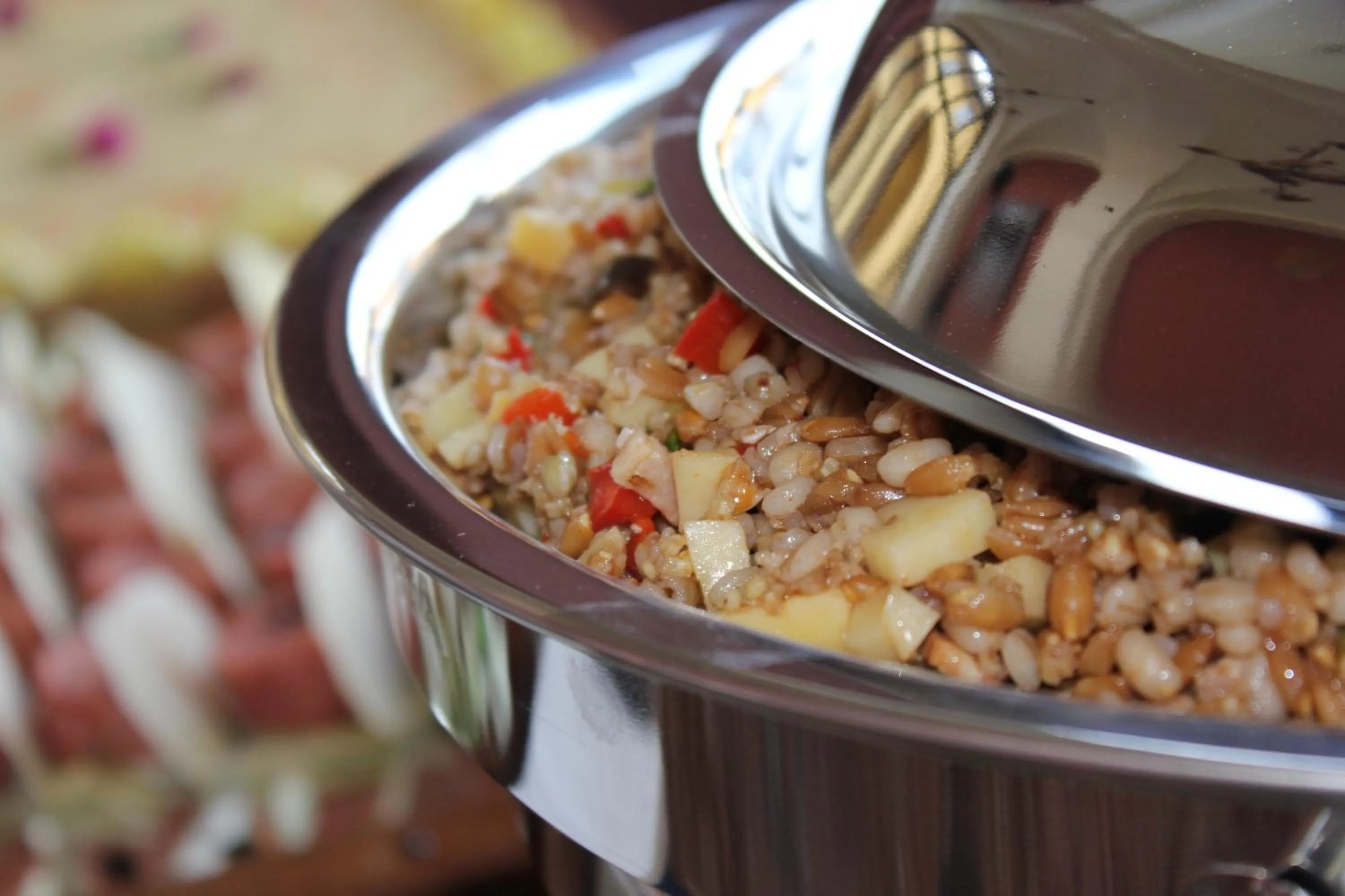 Food close-up in Villa Soleil