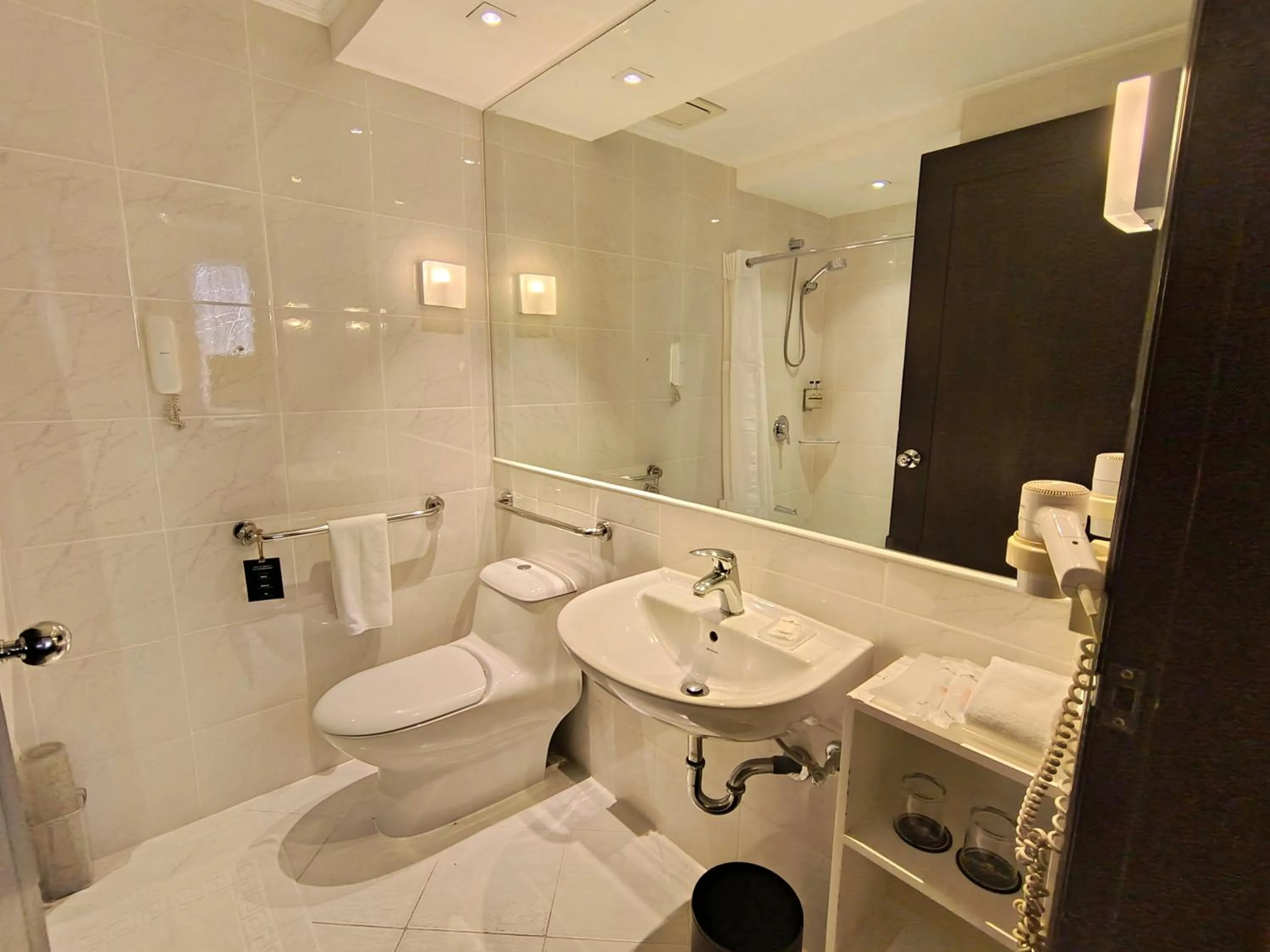 Bathroom in City Garden Hotel Makati