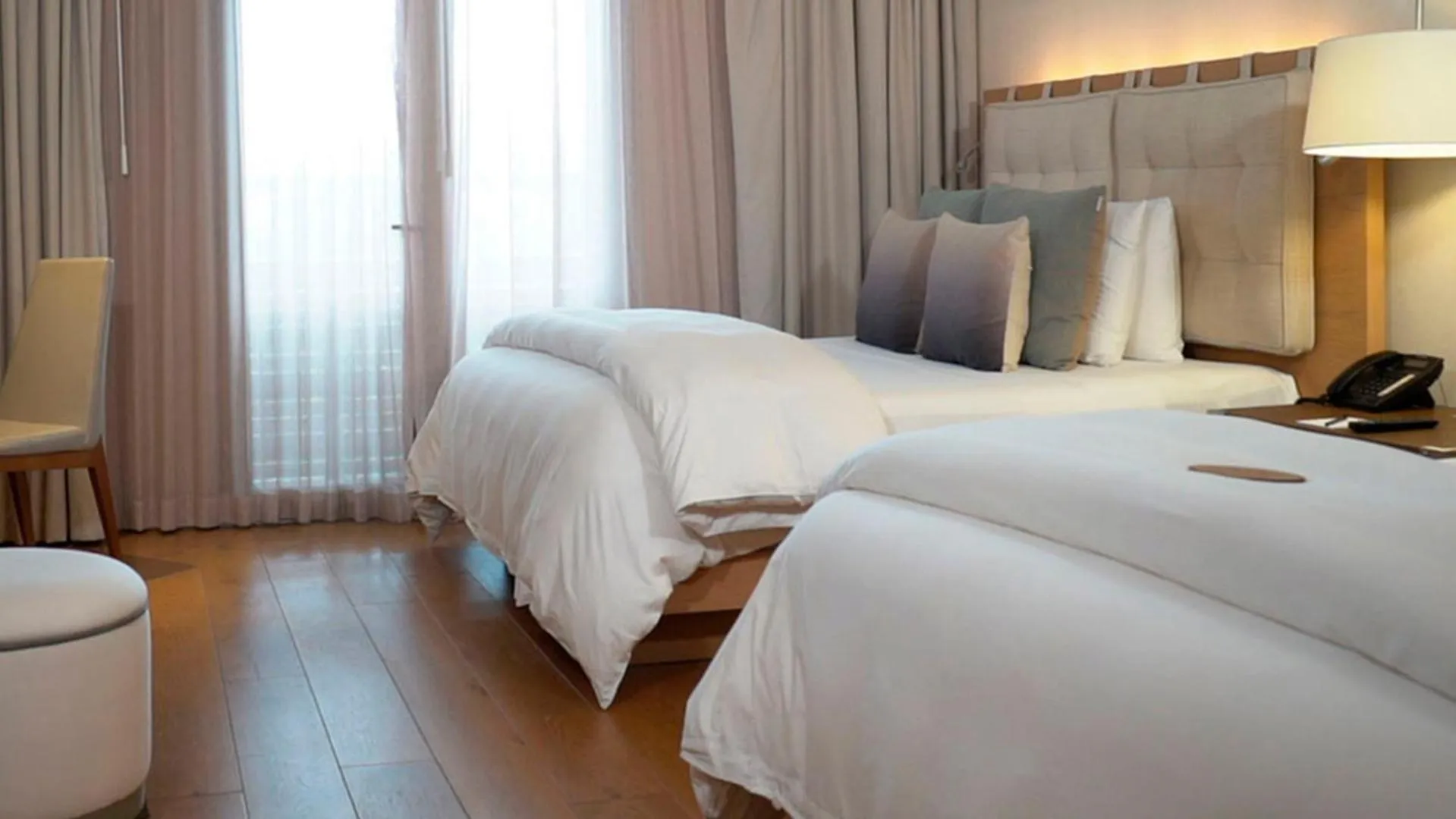 Bed in Cartesiano Boutique & Wellness Hotel