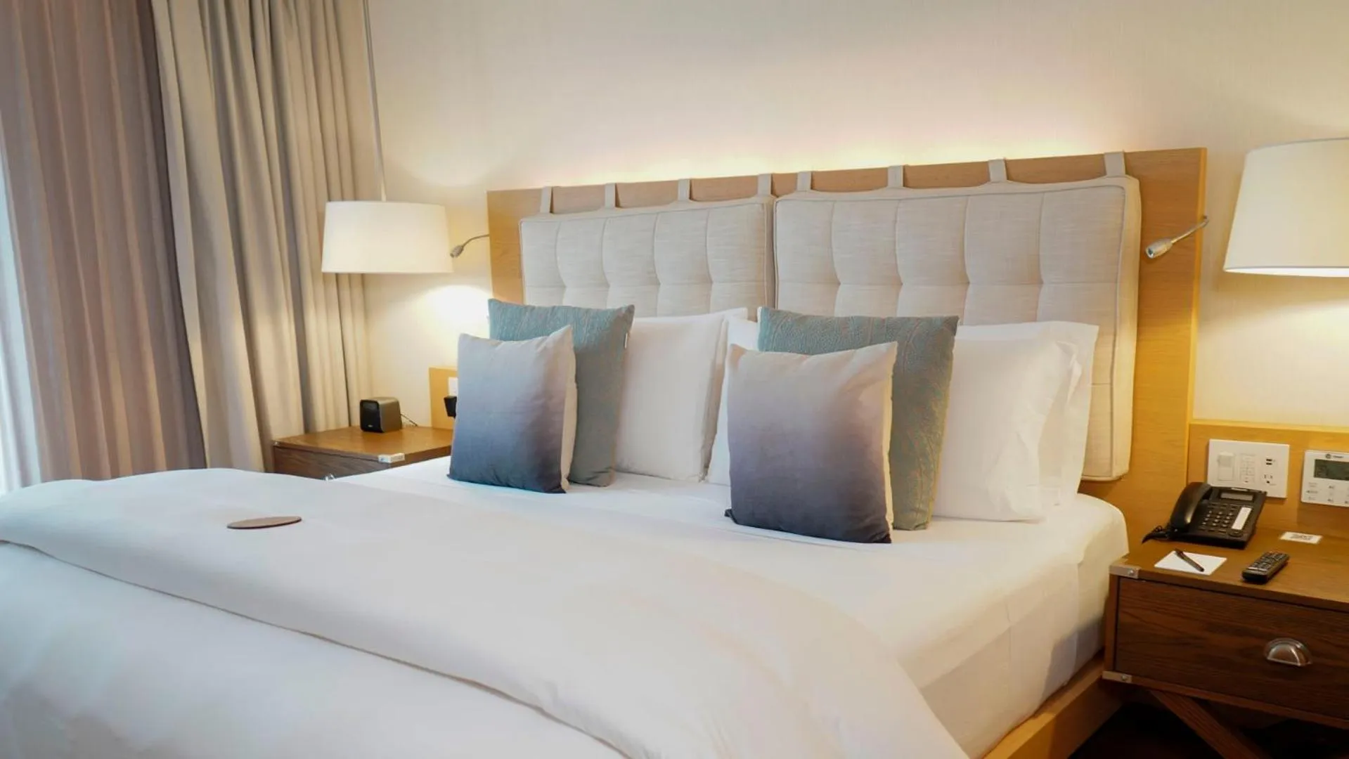Bed in Cartesiano Boutique & Wellness Hotel
