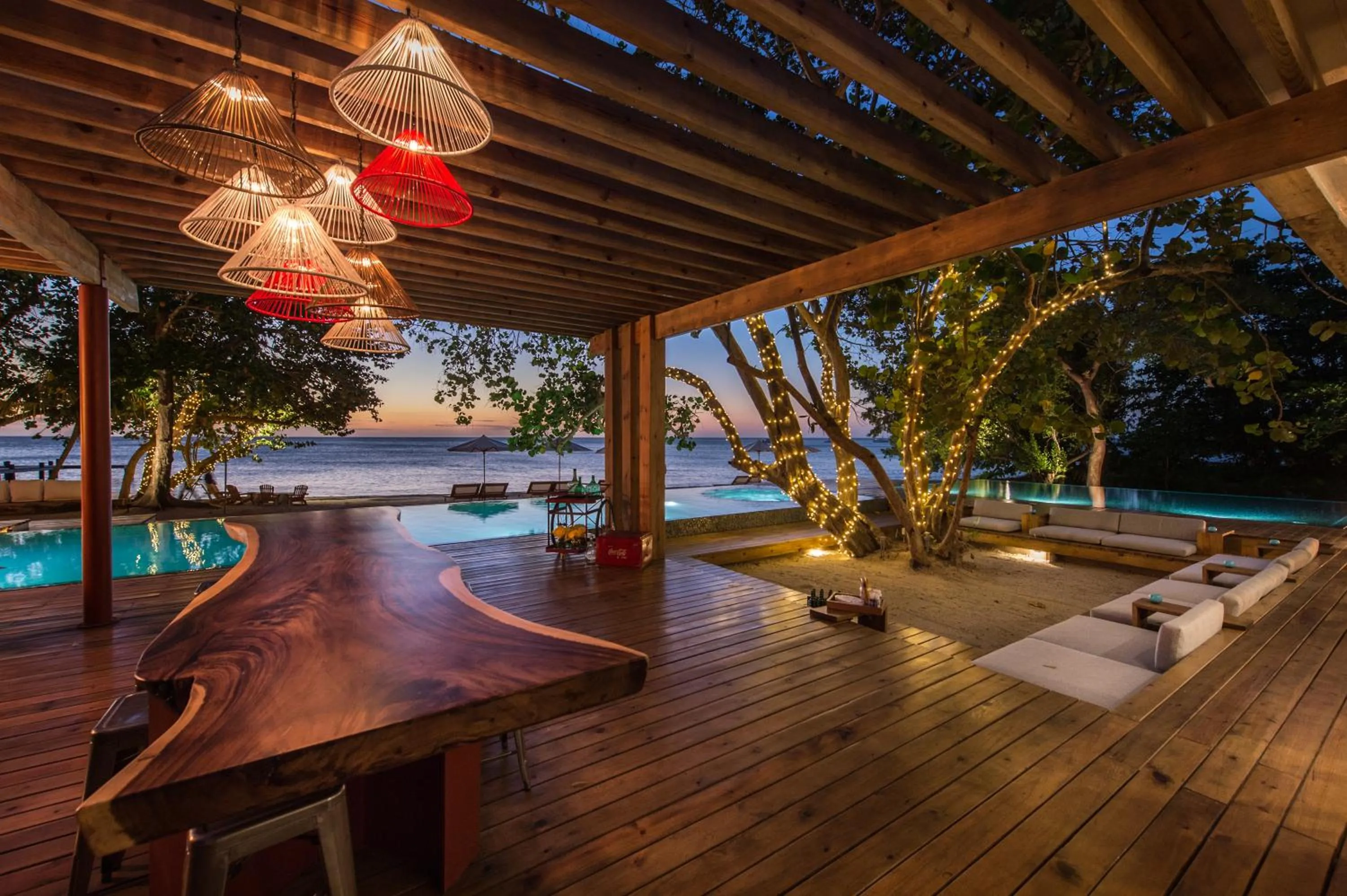 Pool view in Ibagari Boutique Hotel