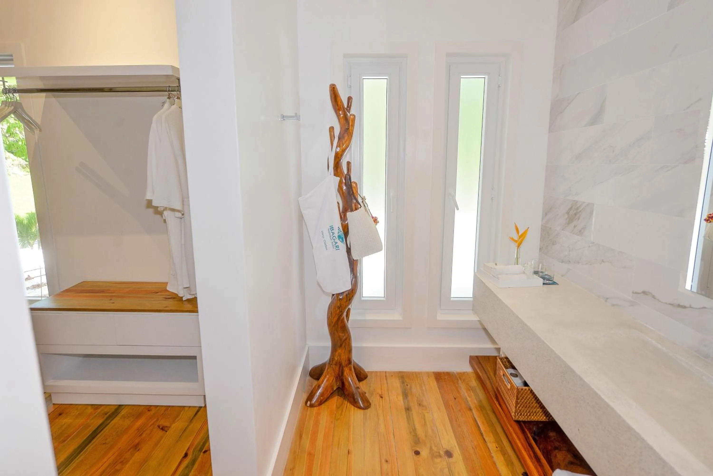 Bathroom, Bed in Ibagari Boutique Hotel