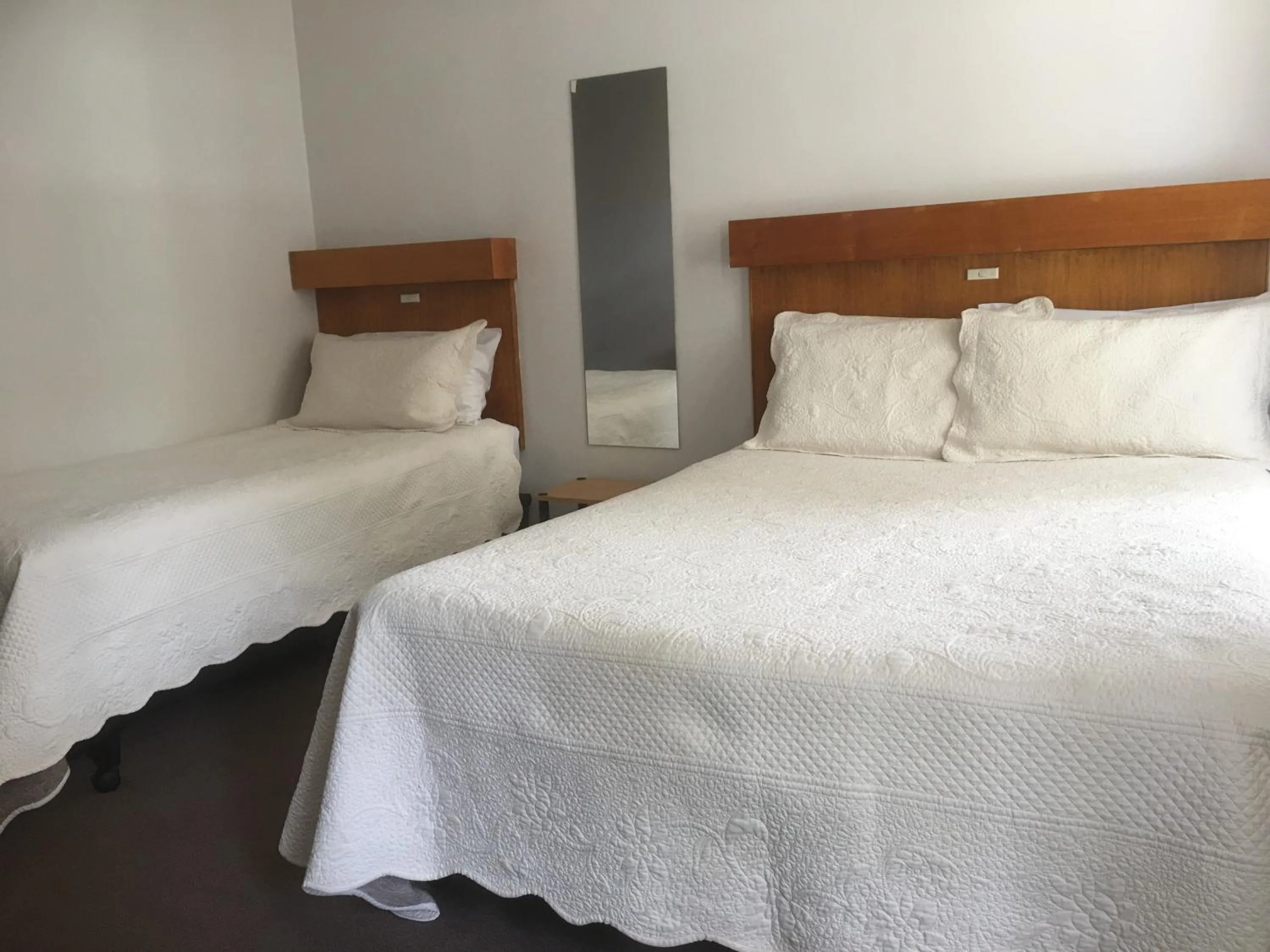 Bed in Central Wangaratta Motel