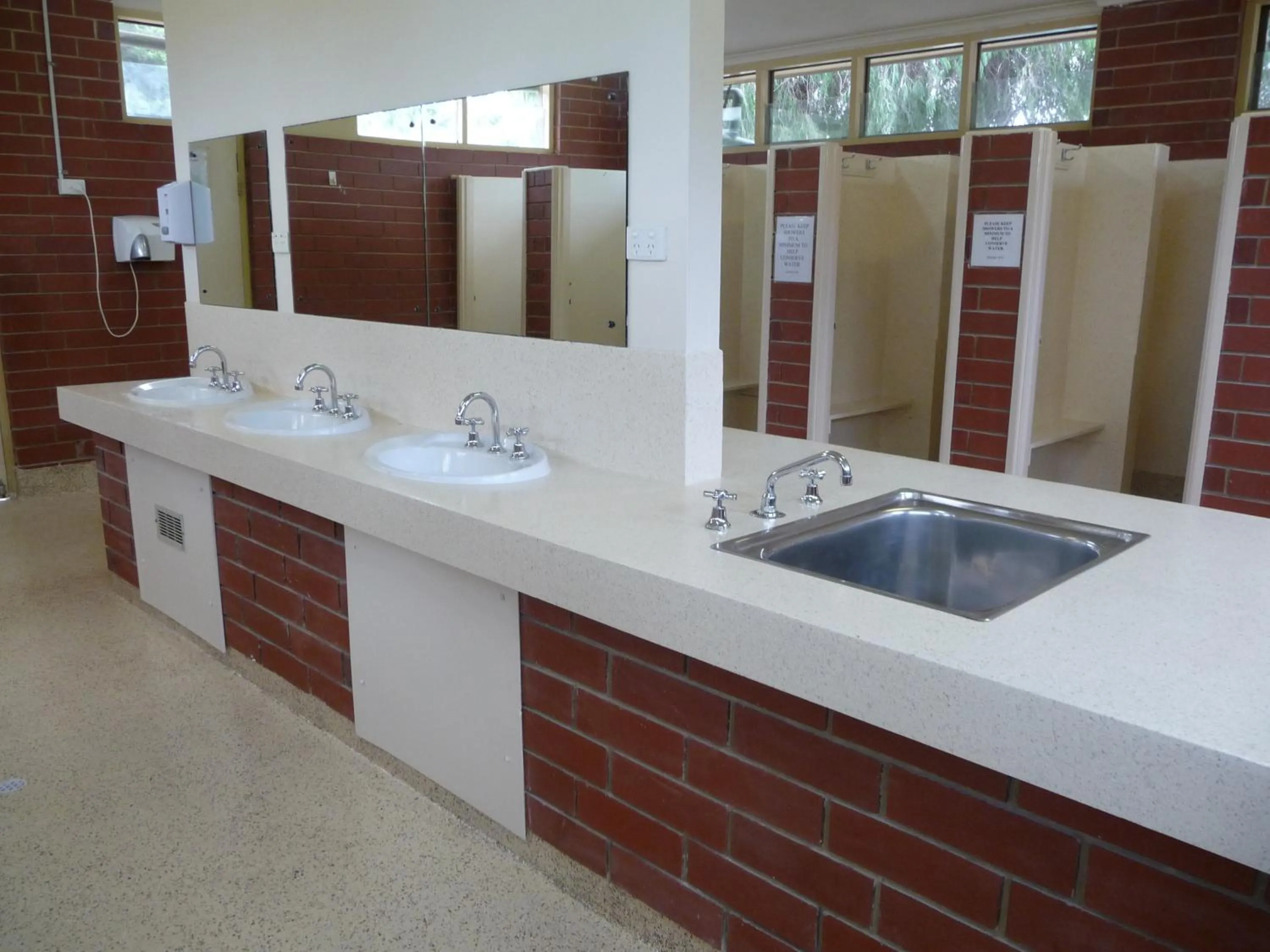 Bathroom in Victor Harbor Holiday Park