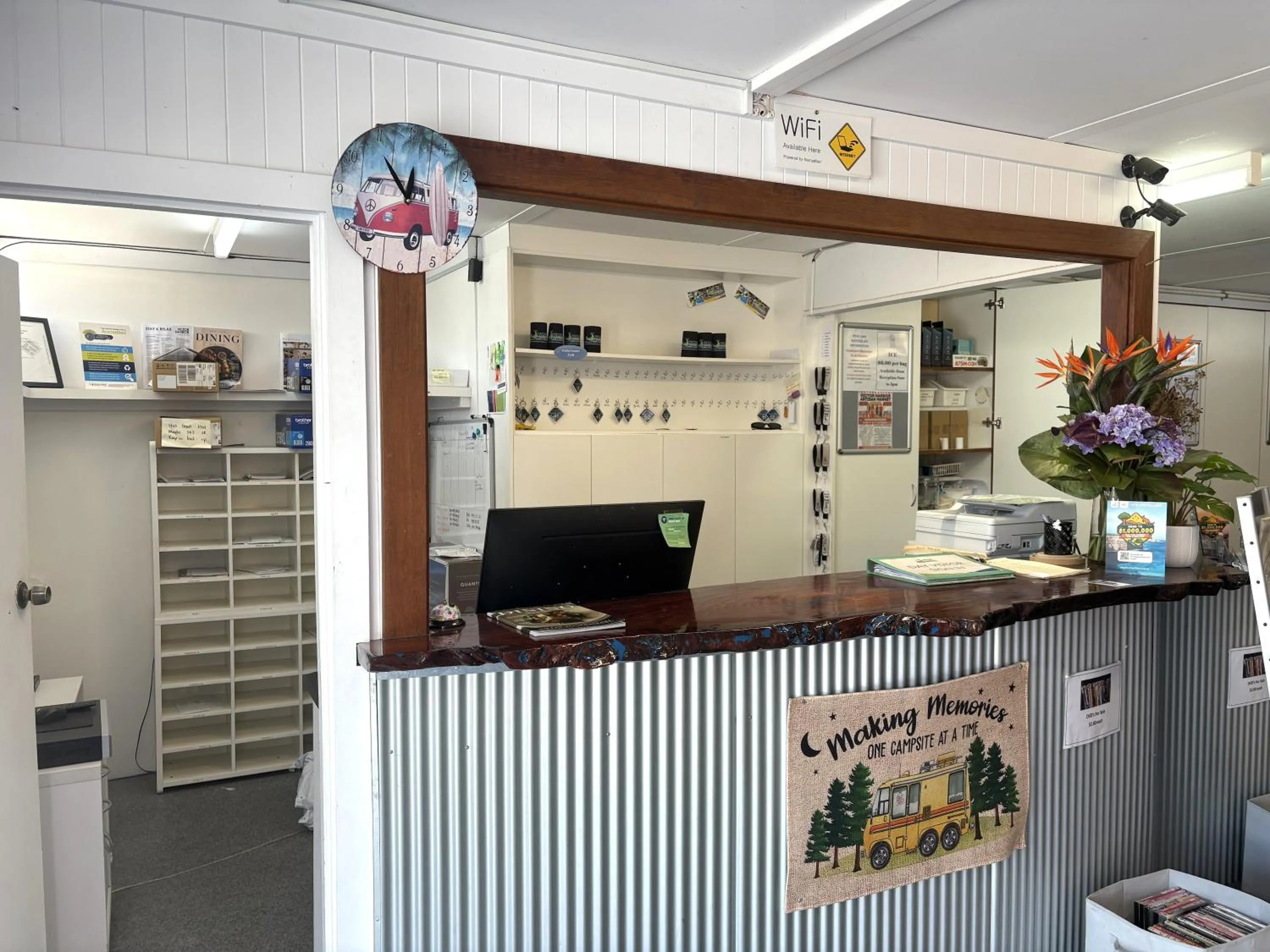 Lobby or reception in Victor Harbor Holiday Park