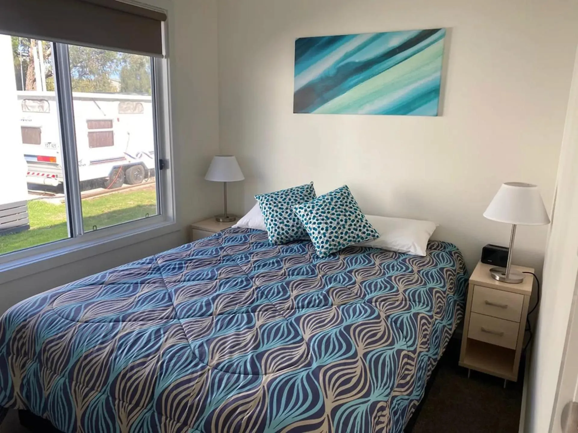 Bed in Victor Harbor Holiday Park