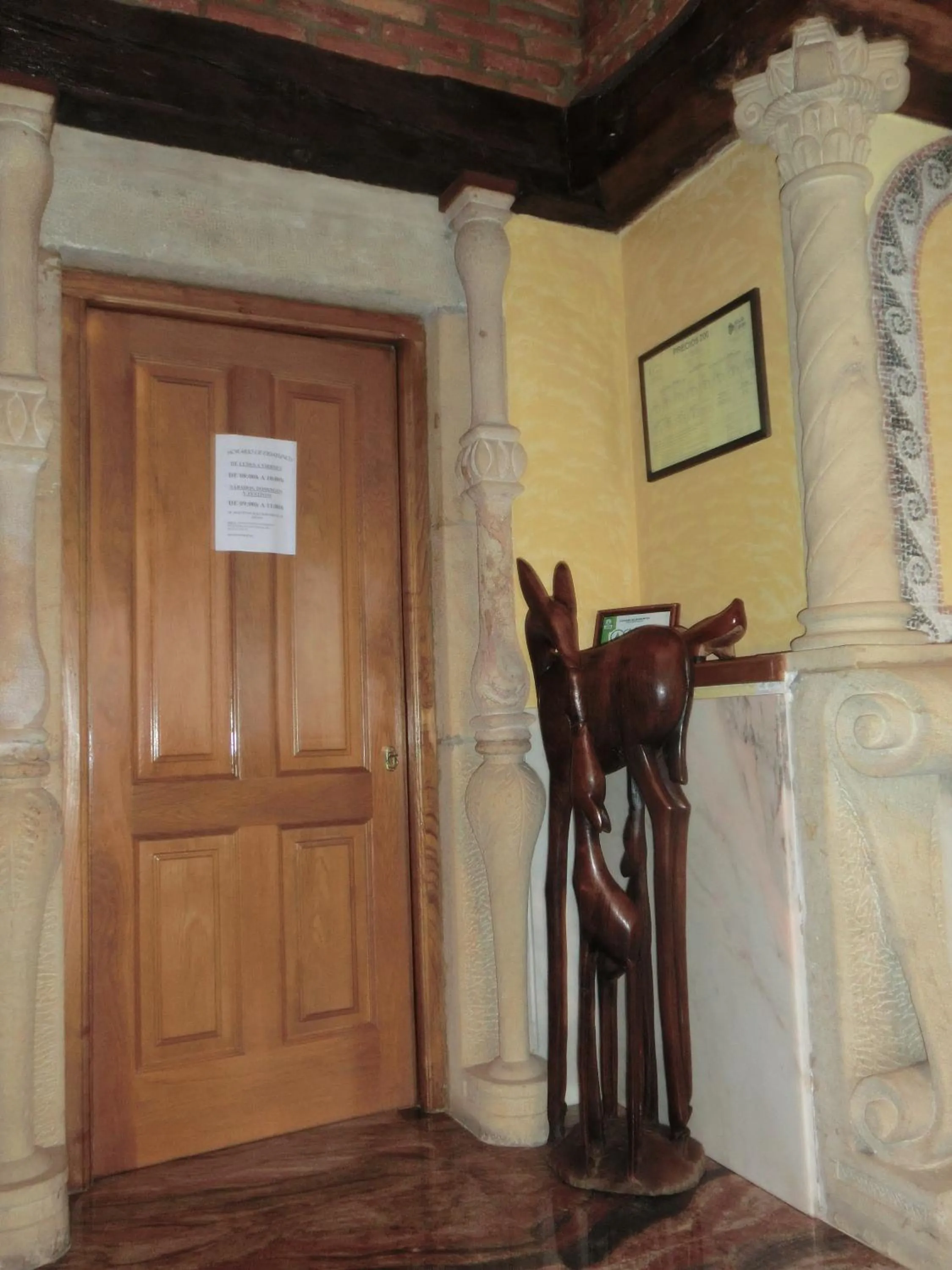 Lobby or reception in Hotel Las Ruedas