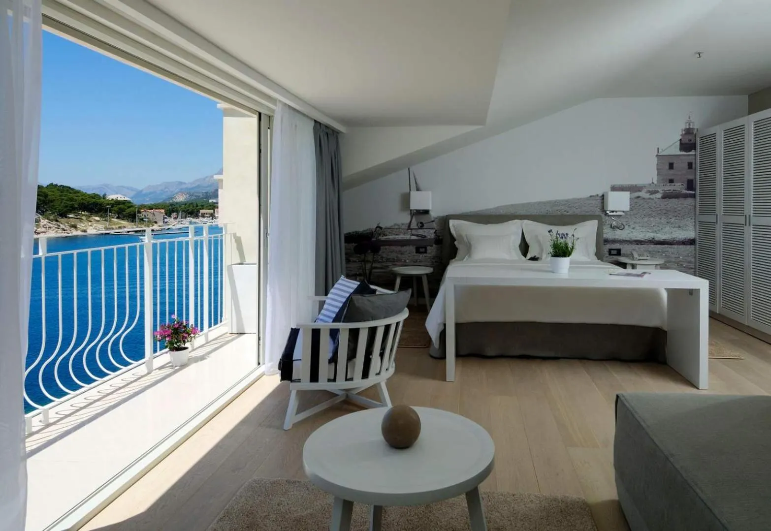 View (from property/room), Bed in Hotel Osejava