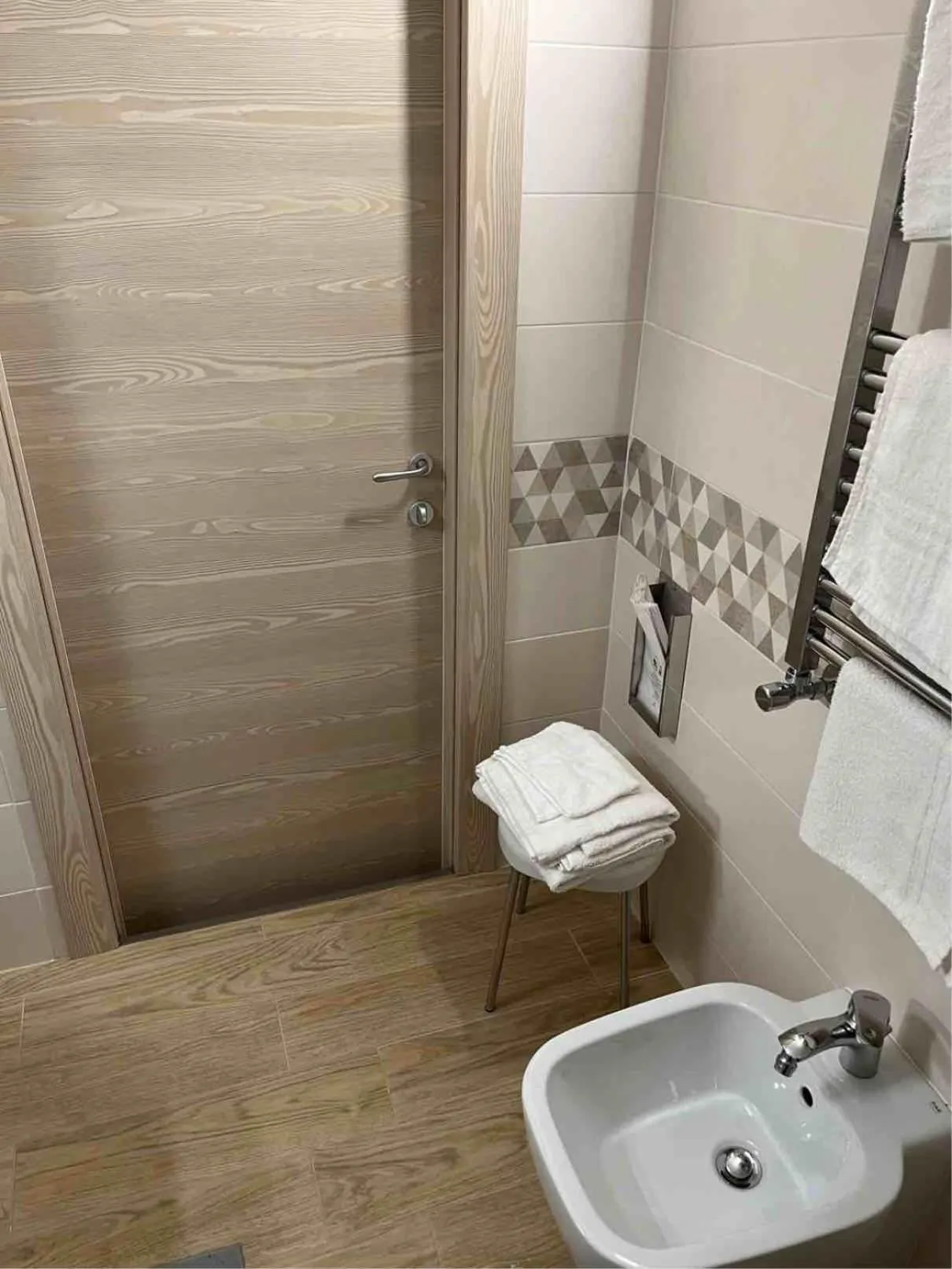 Bathroom in Pisani Hotel