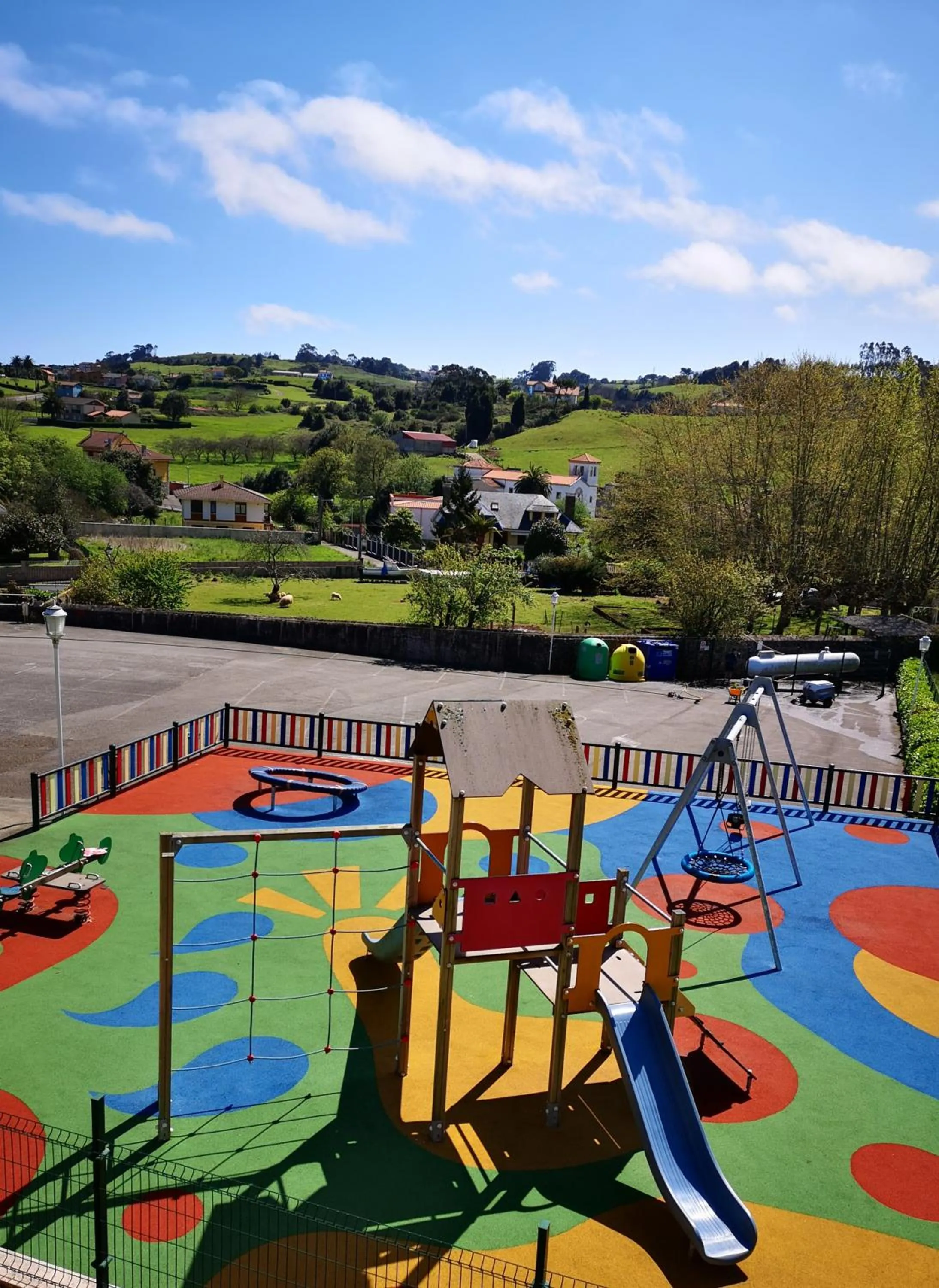 Children play ground in Hotel y Casona El Carmen
