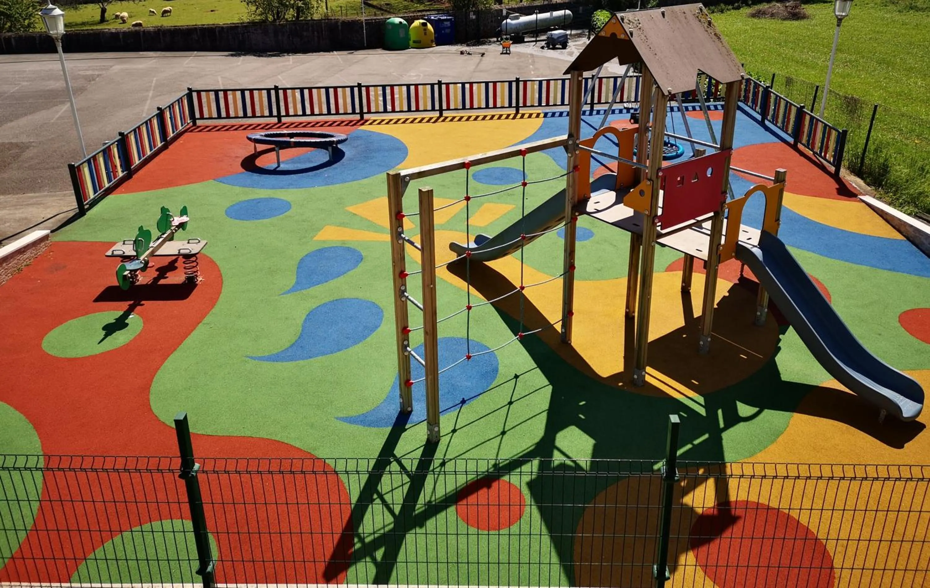 Children play ground in Hotel y Casona El Carmen