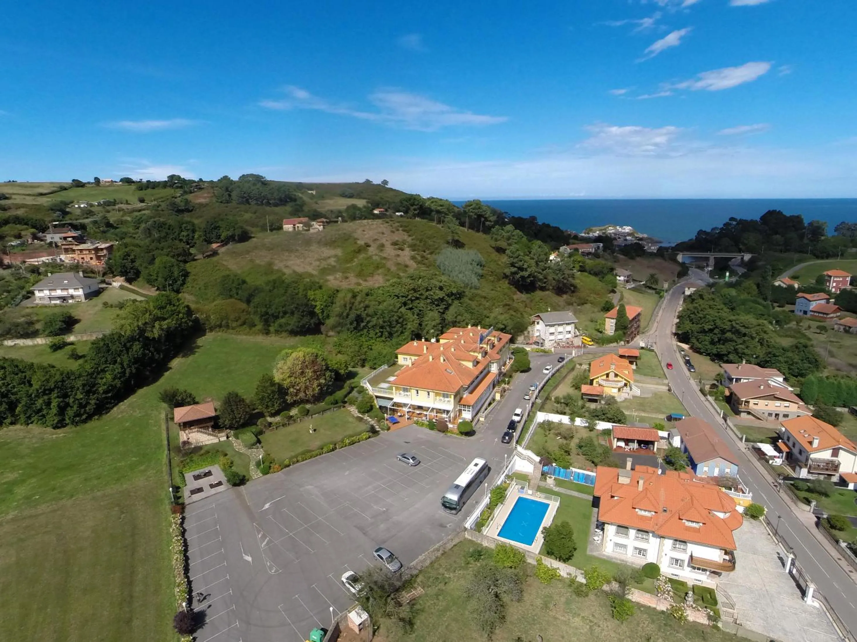 Bird's eye view in Hotel y Casona El Carmen