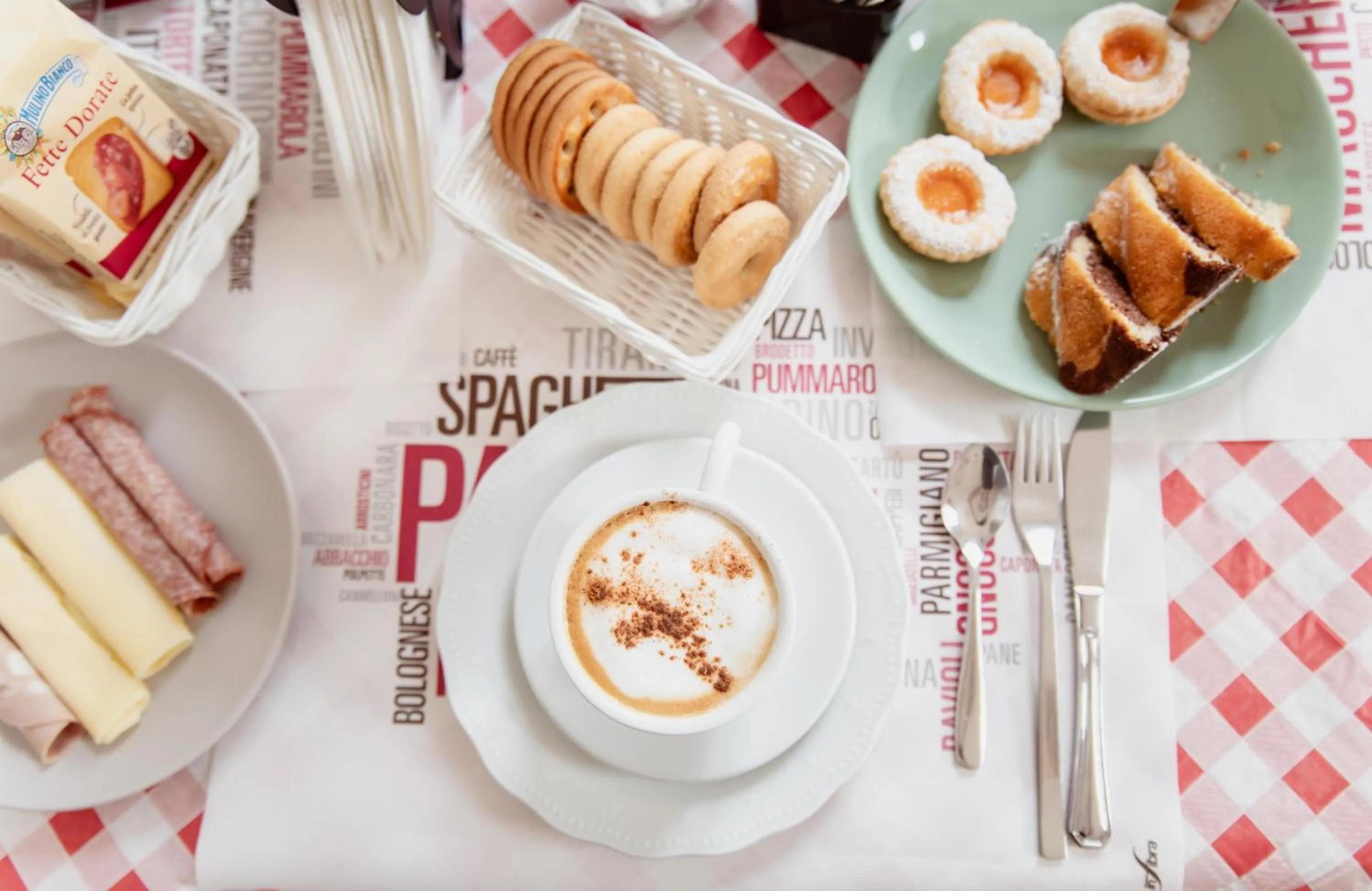 Food and drinks in B&B Toscana