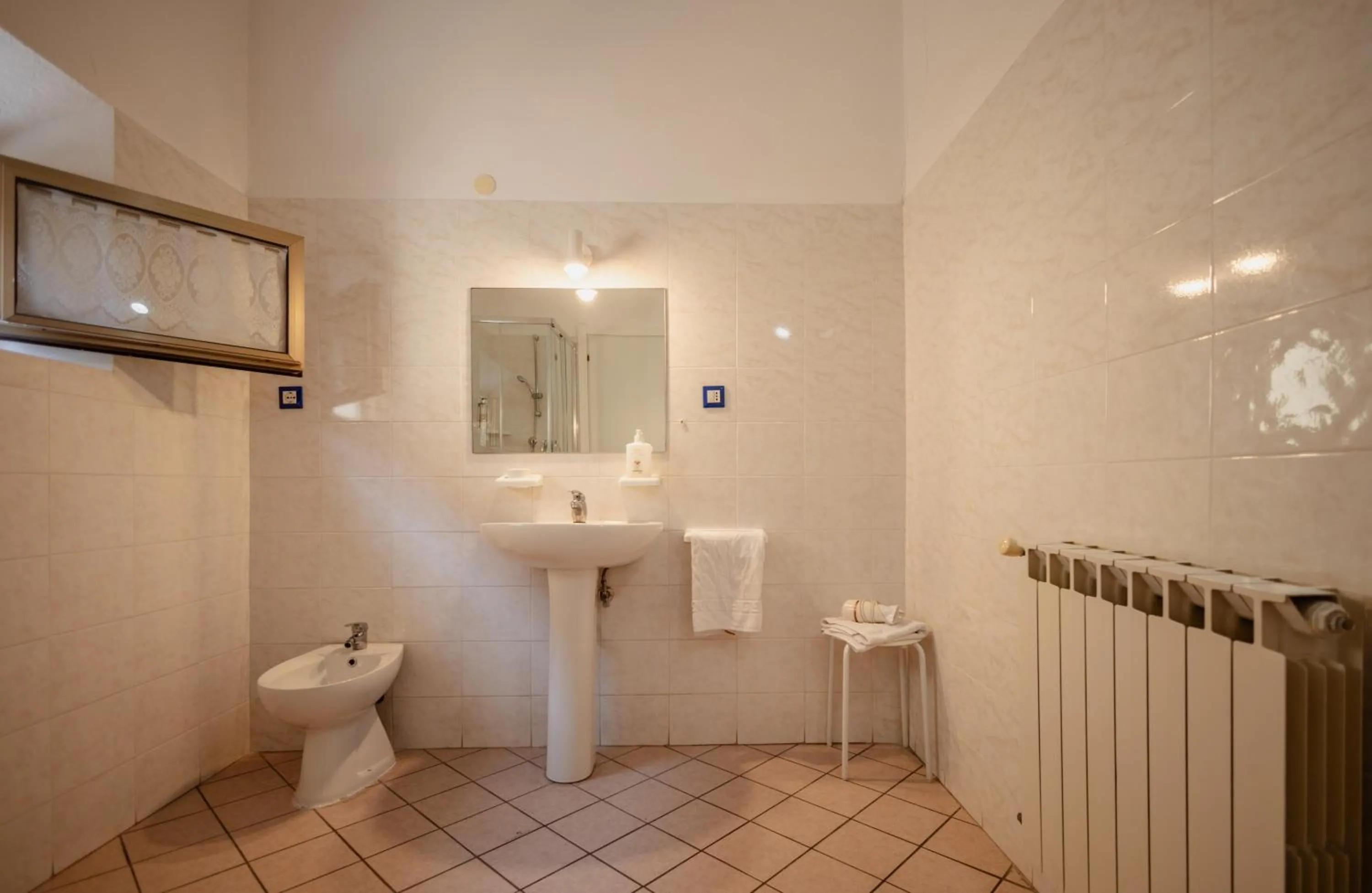 Shower in B&B Toscana