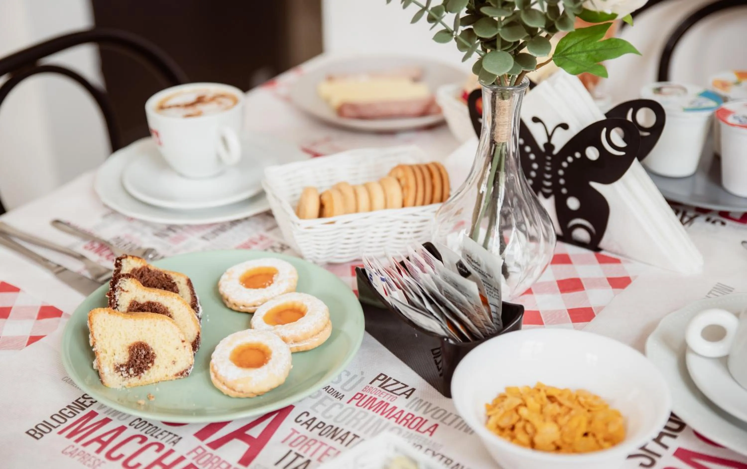 Food and drinks in B&B Toscana