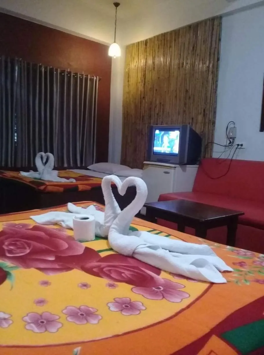 Shower in Antonio's Pension House