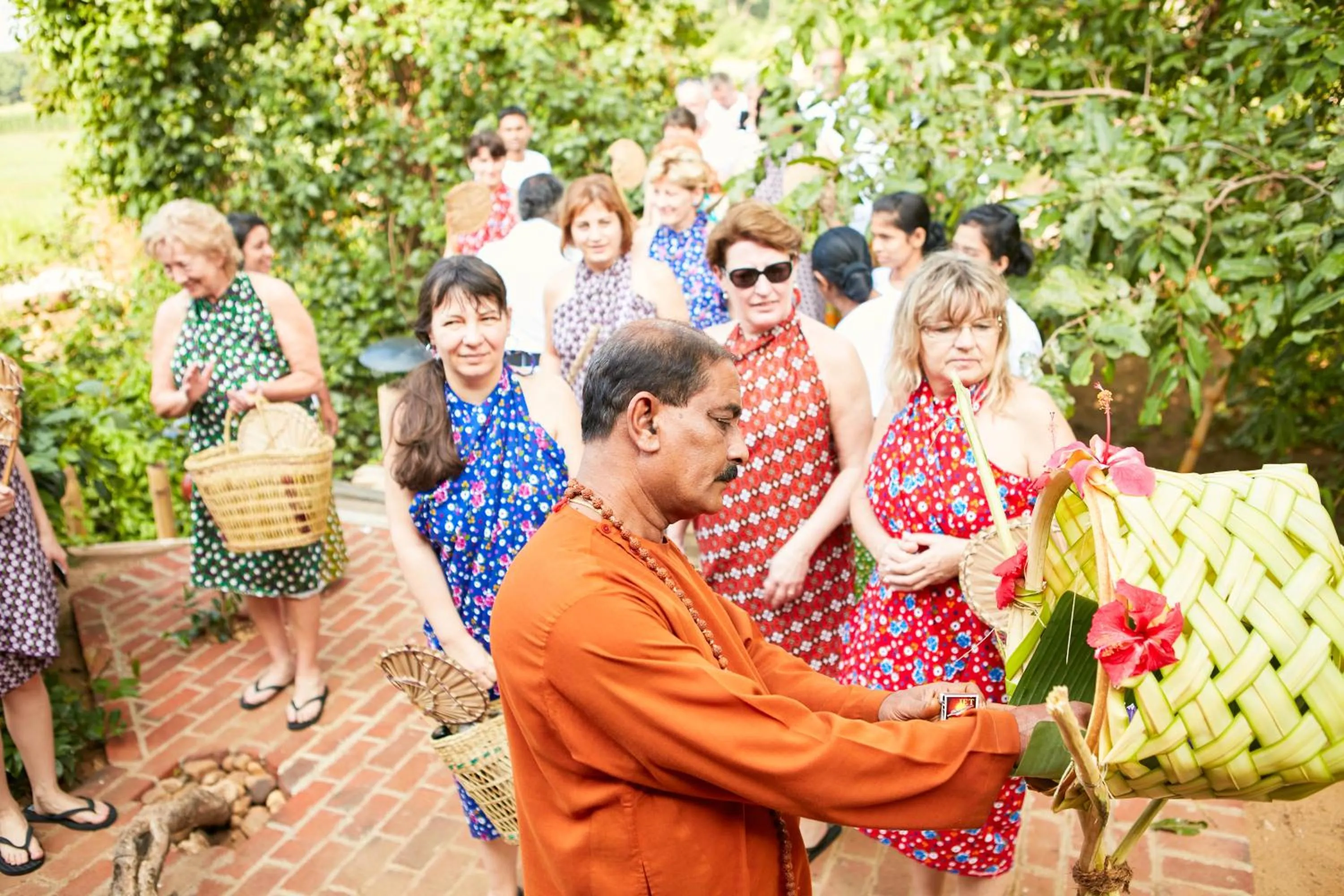 People in Amuna Ayurveda and Wellness Retreat