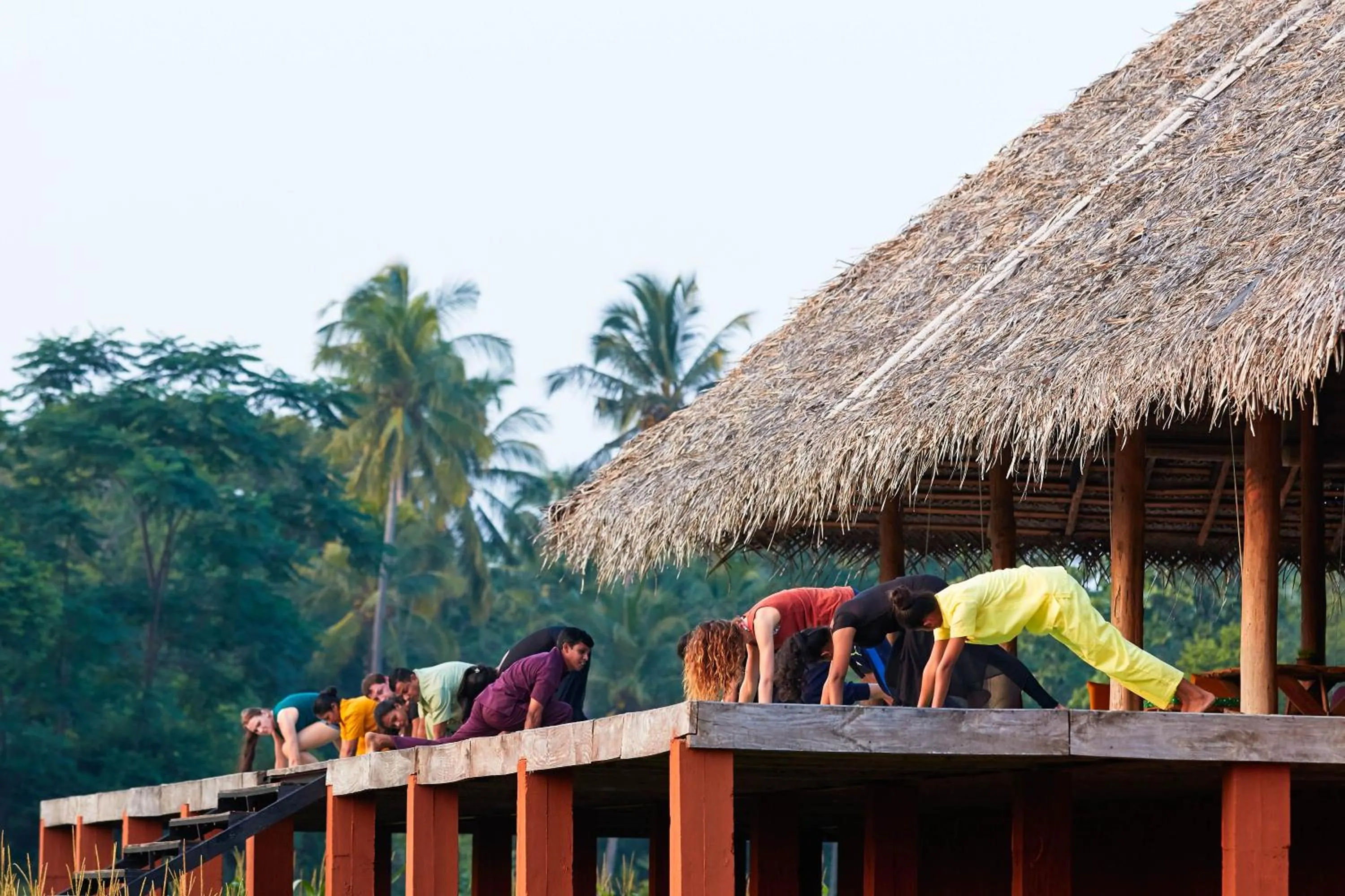 People in Amuna Ayurveda and Wellness Retreat