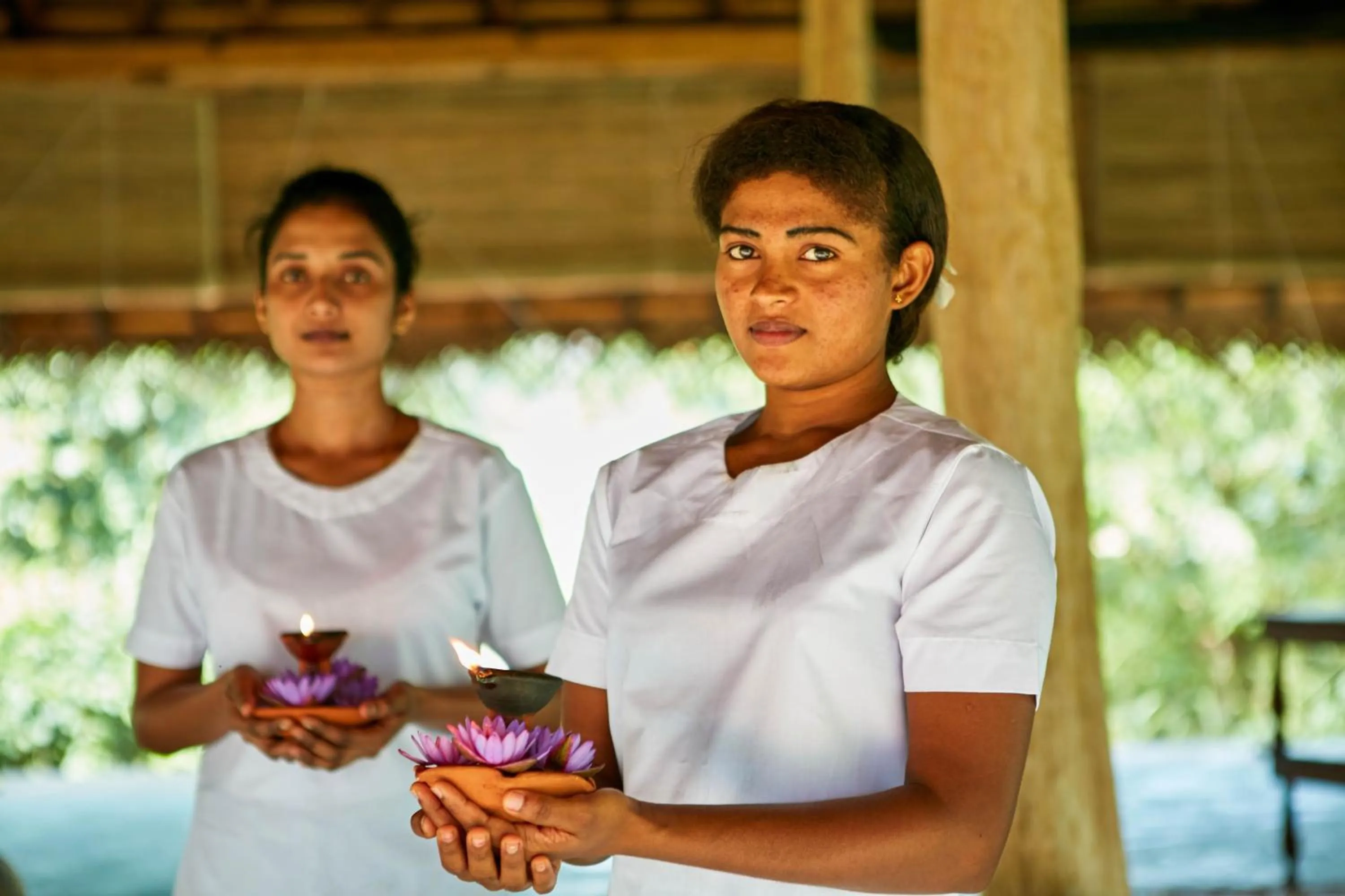 Staff in Amuna Ayurveda and Wellness Retreat