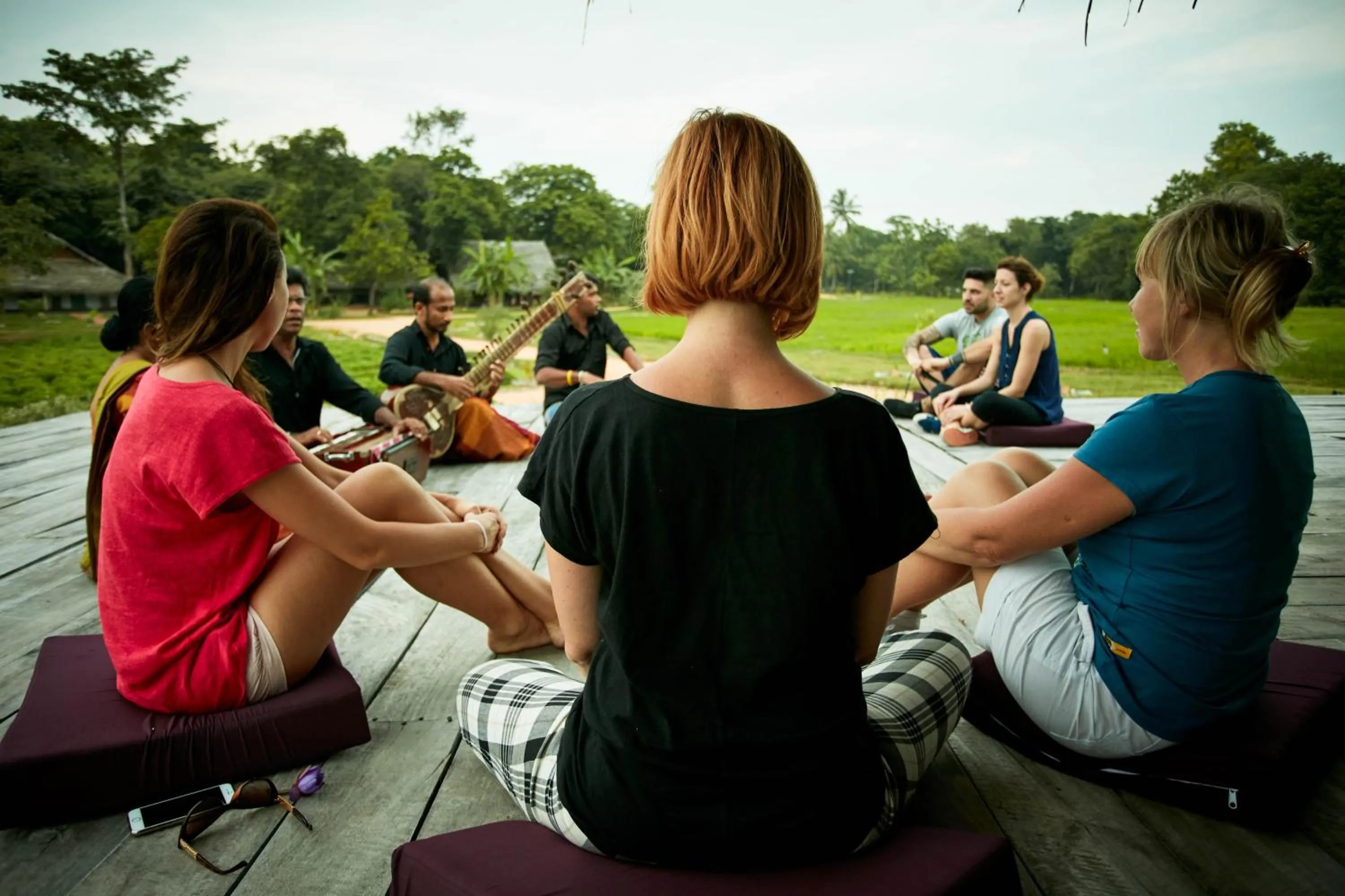 People in Amuna Ayurveda and Wellness Retreat