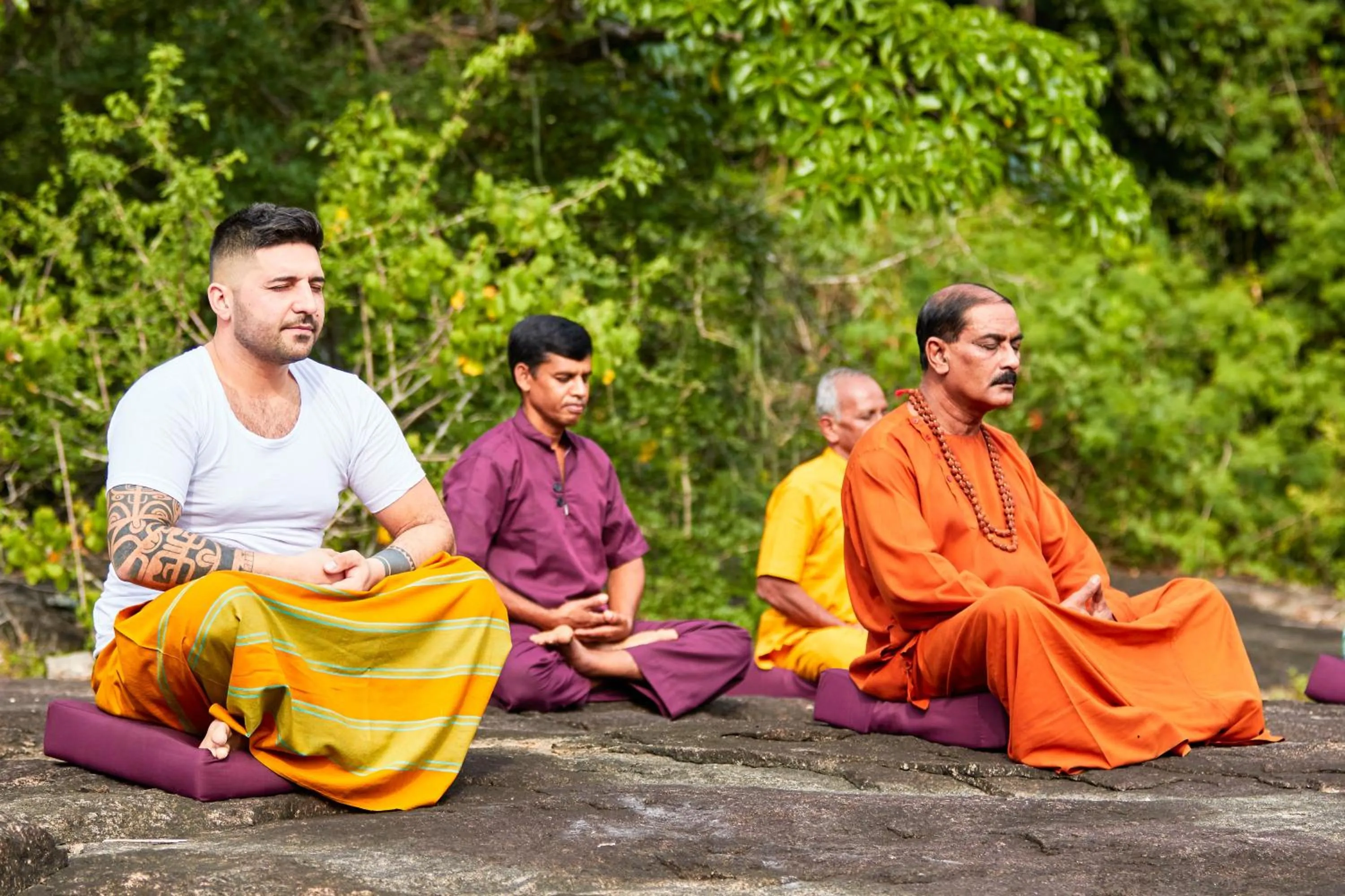 People in Amuna Ayurveda and Wellness Retreat