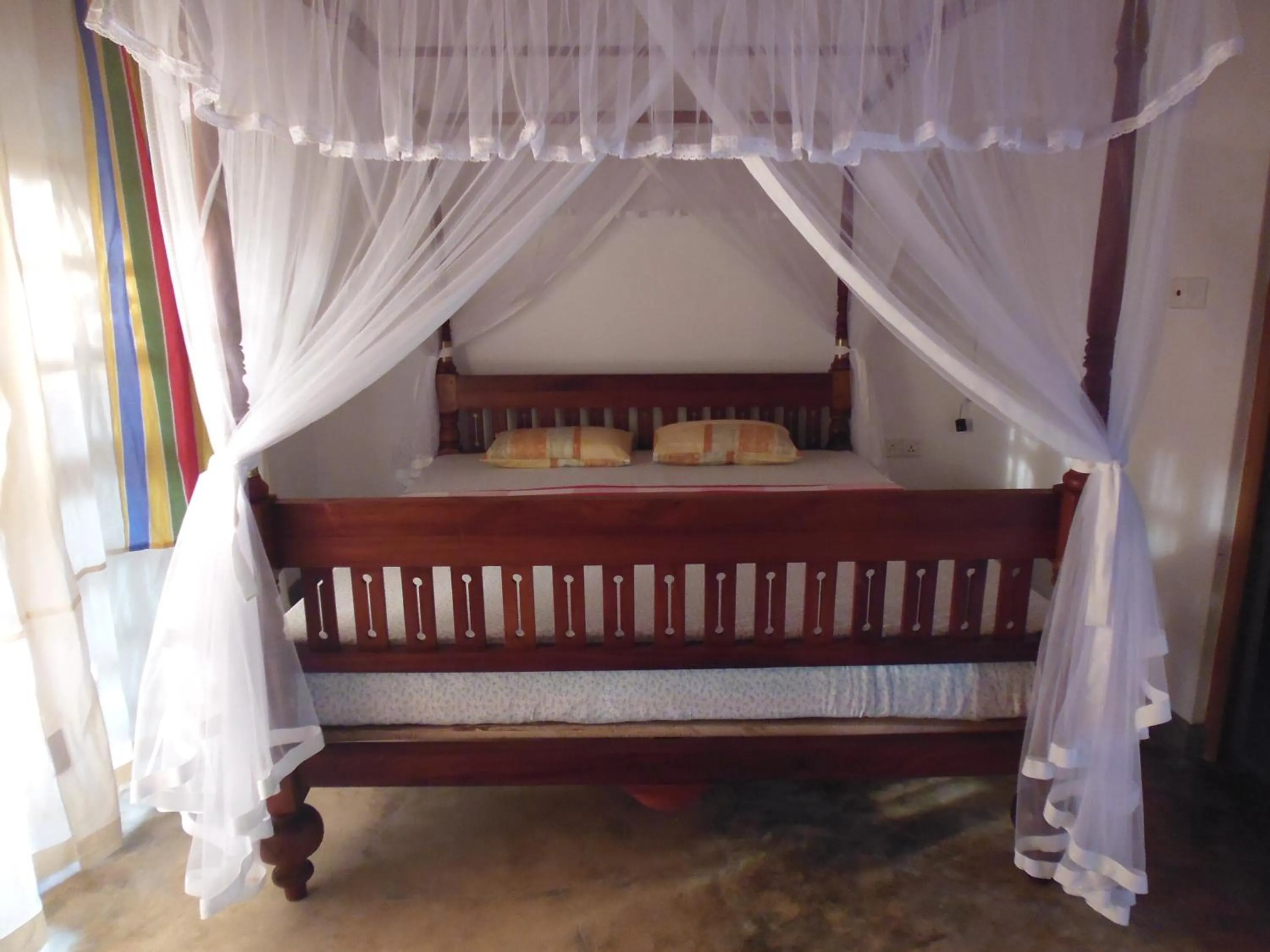 Bed in Lanrich Eco Villas