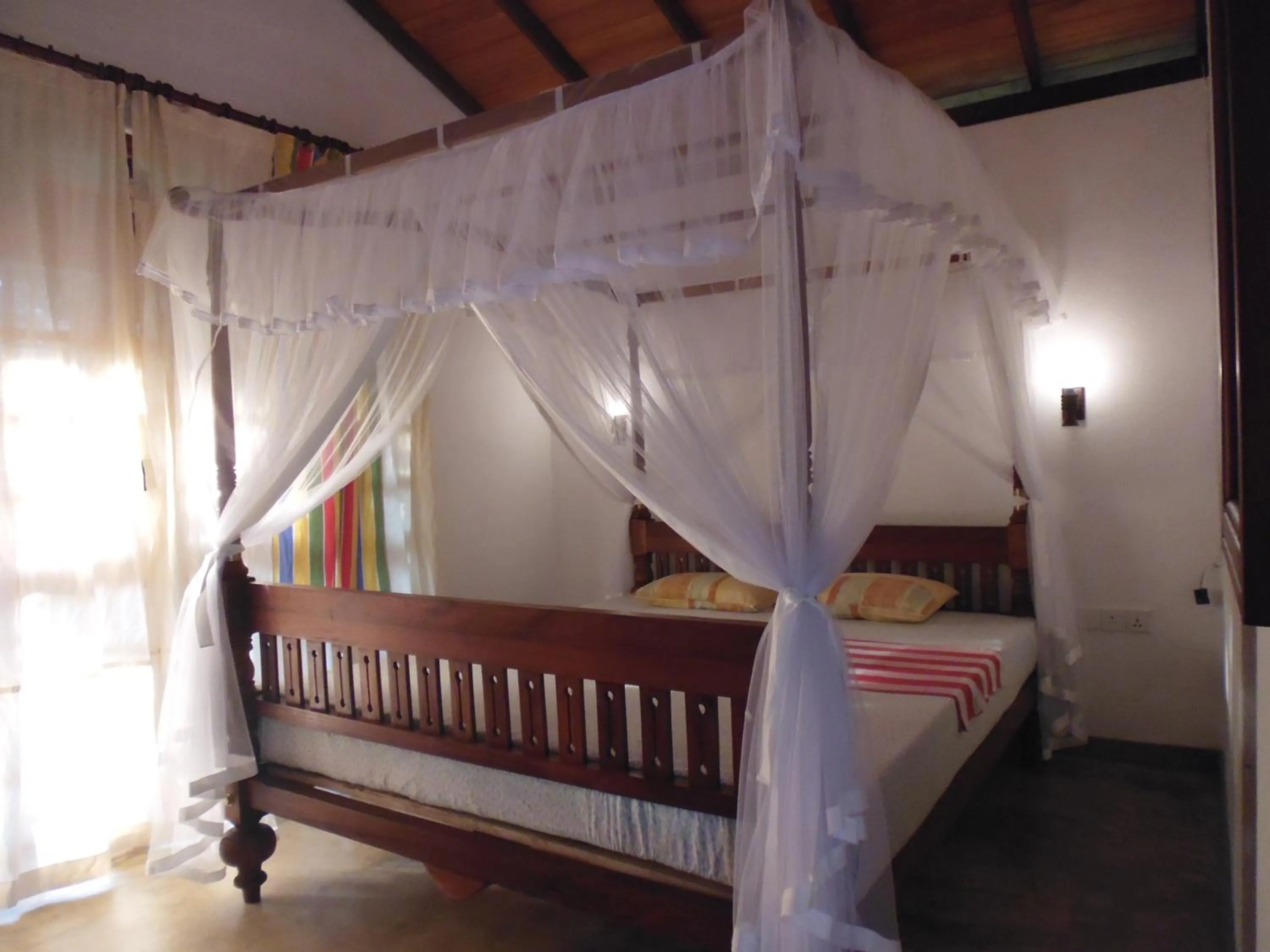 Bed in Lanrich Eco Villas