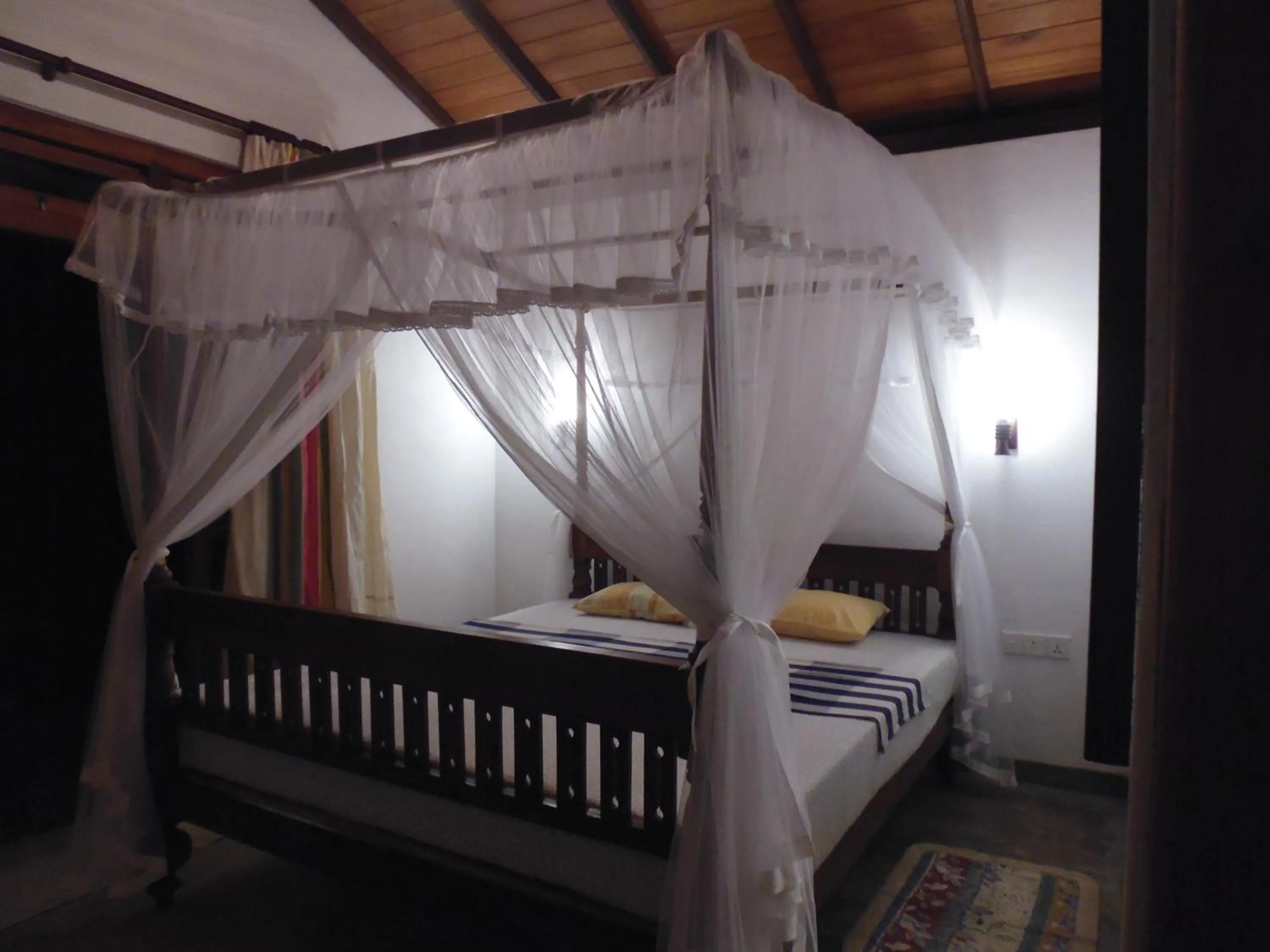 Bed in Lanrich Eco Villas
