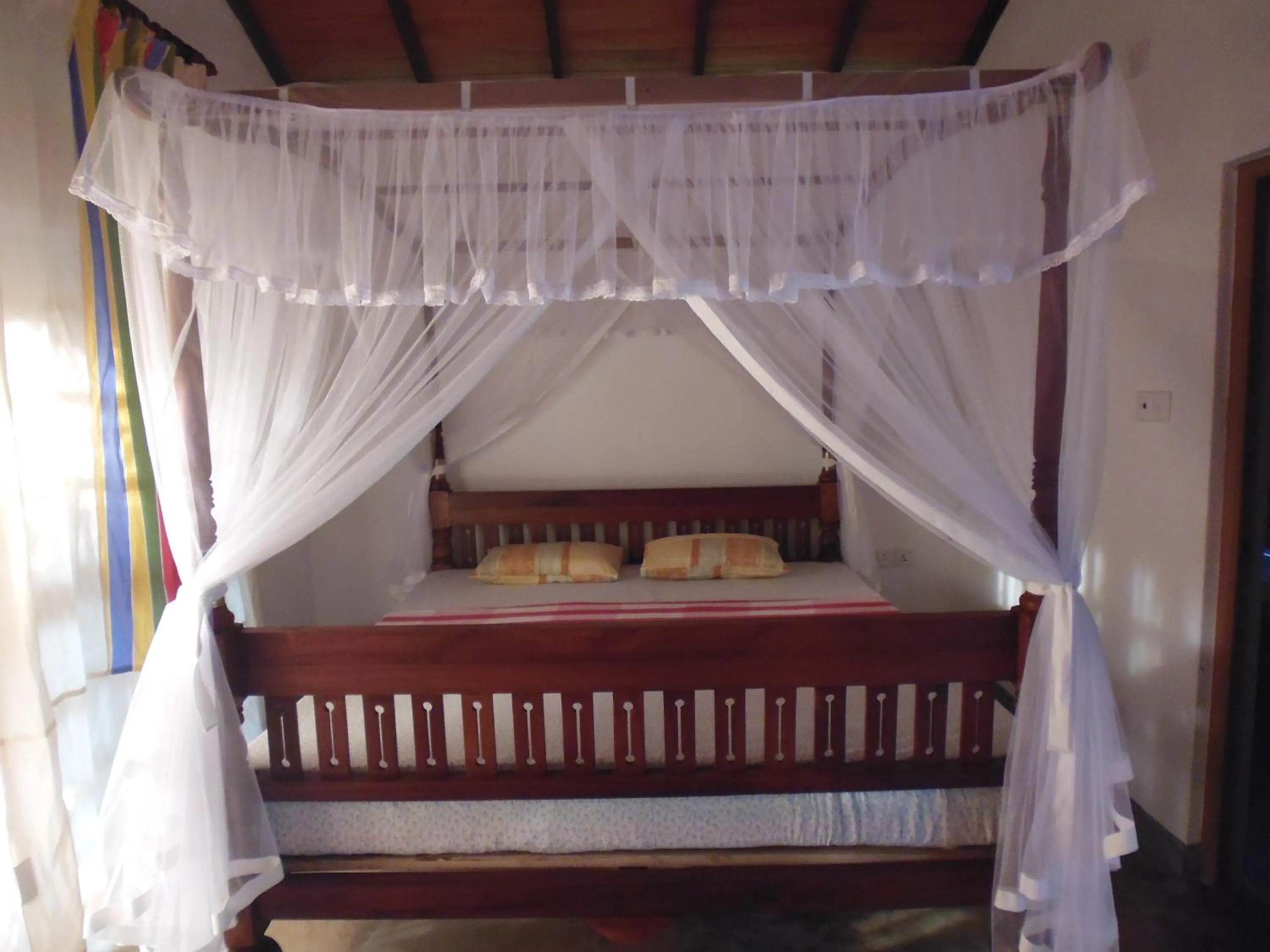 Bed in Lanrich Eco Villas