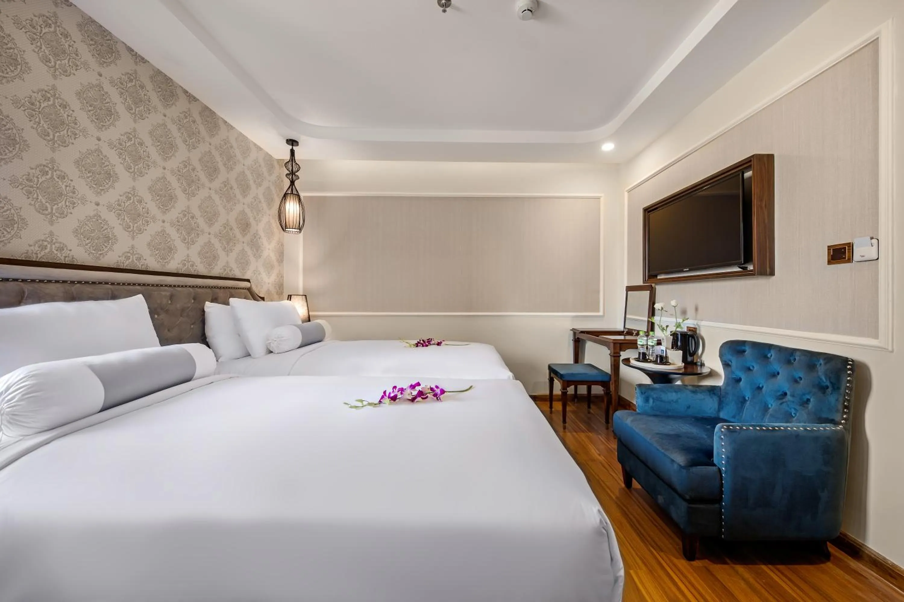 Photo of the whole room, Bed in Halina Hotel and Apartment