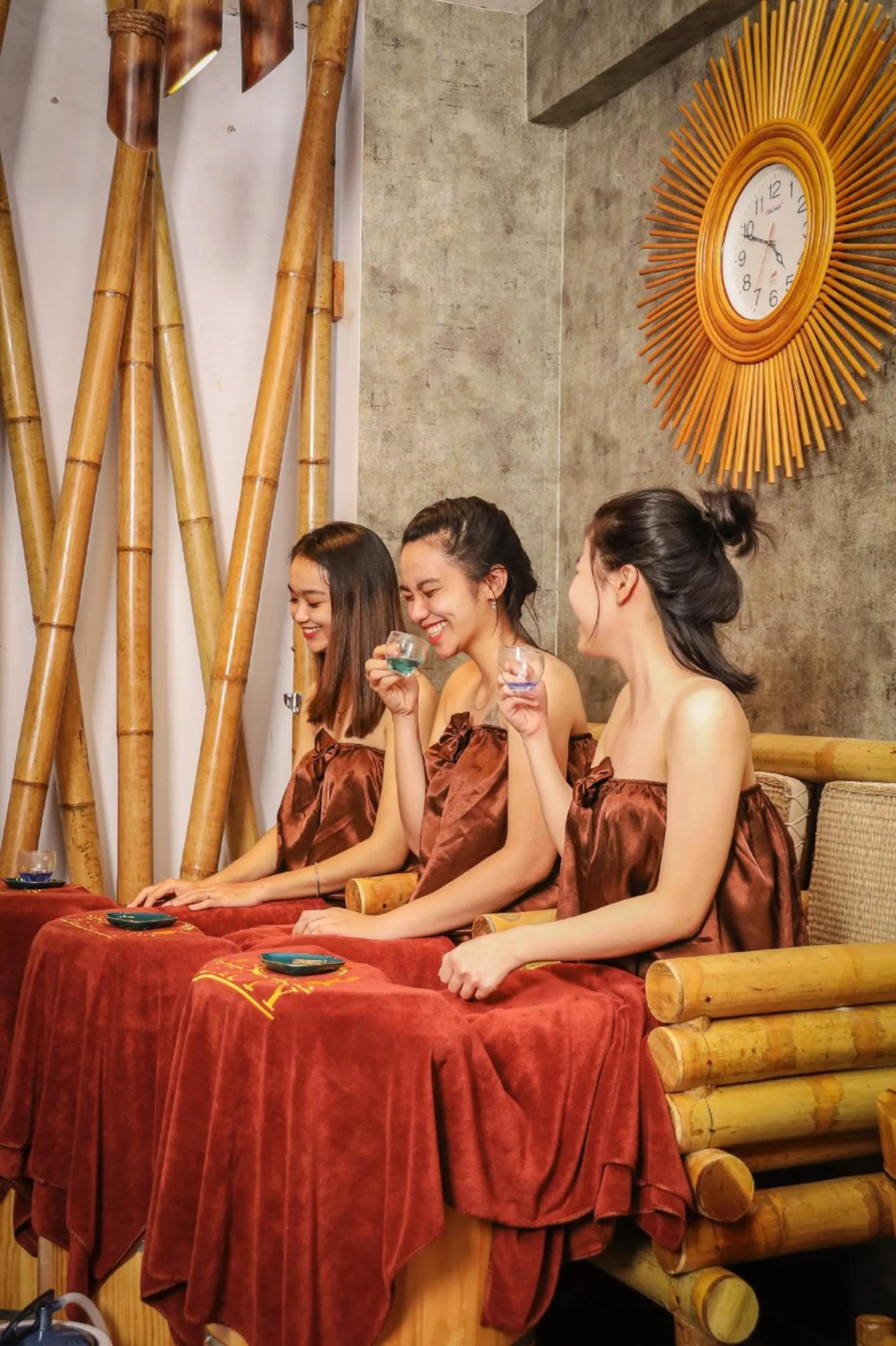 Spa and wellness centre/facilities in Halina Hotel and Apartment