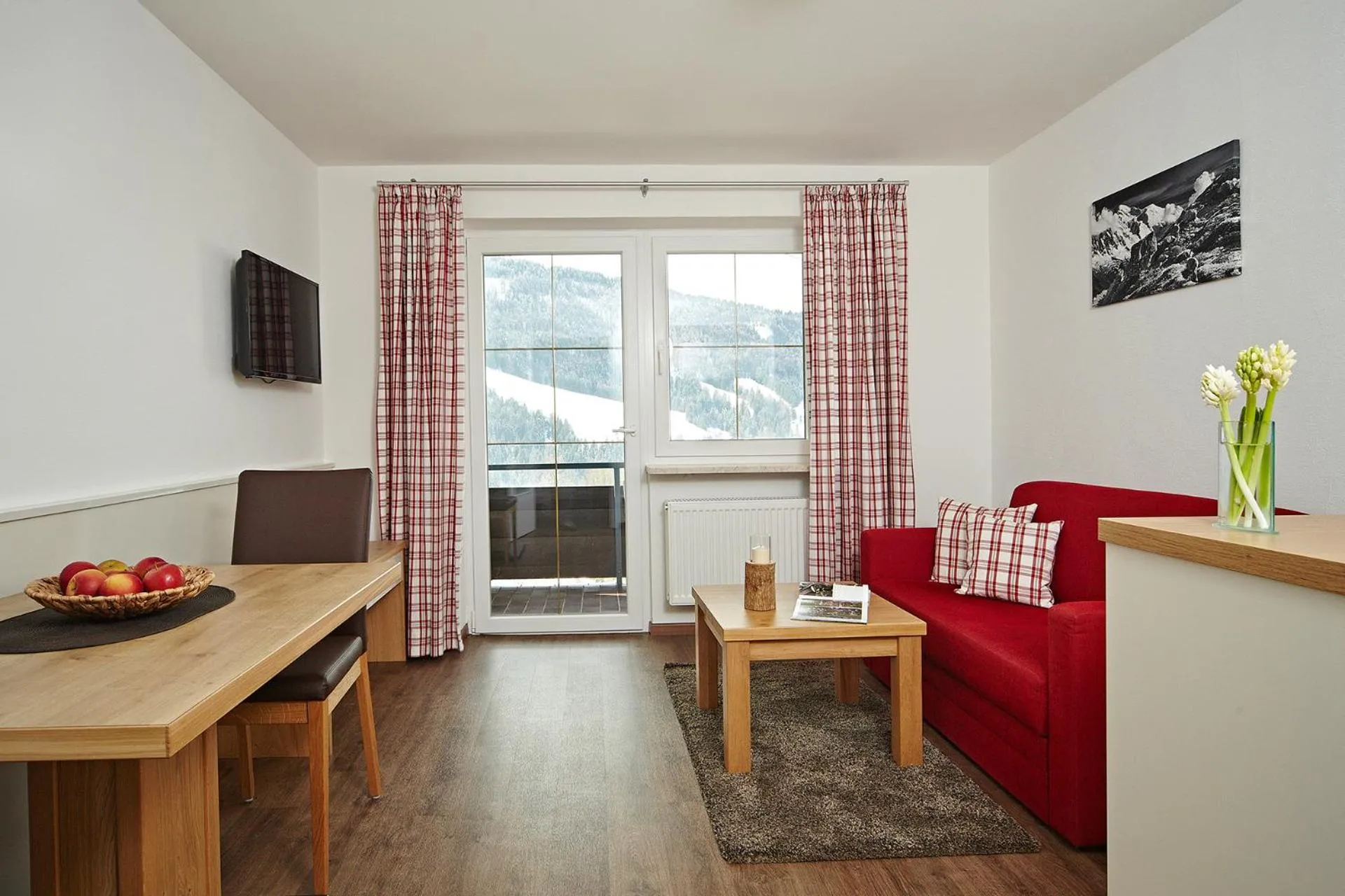 Living room in FEWO Schwandenhof