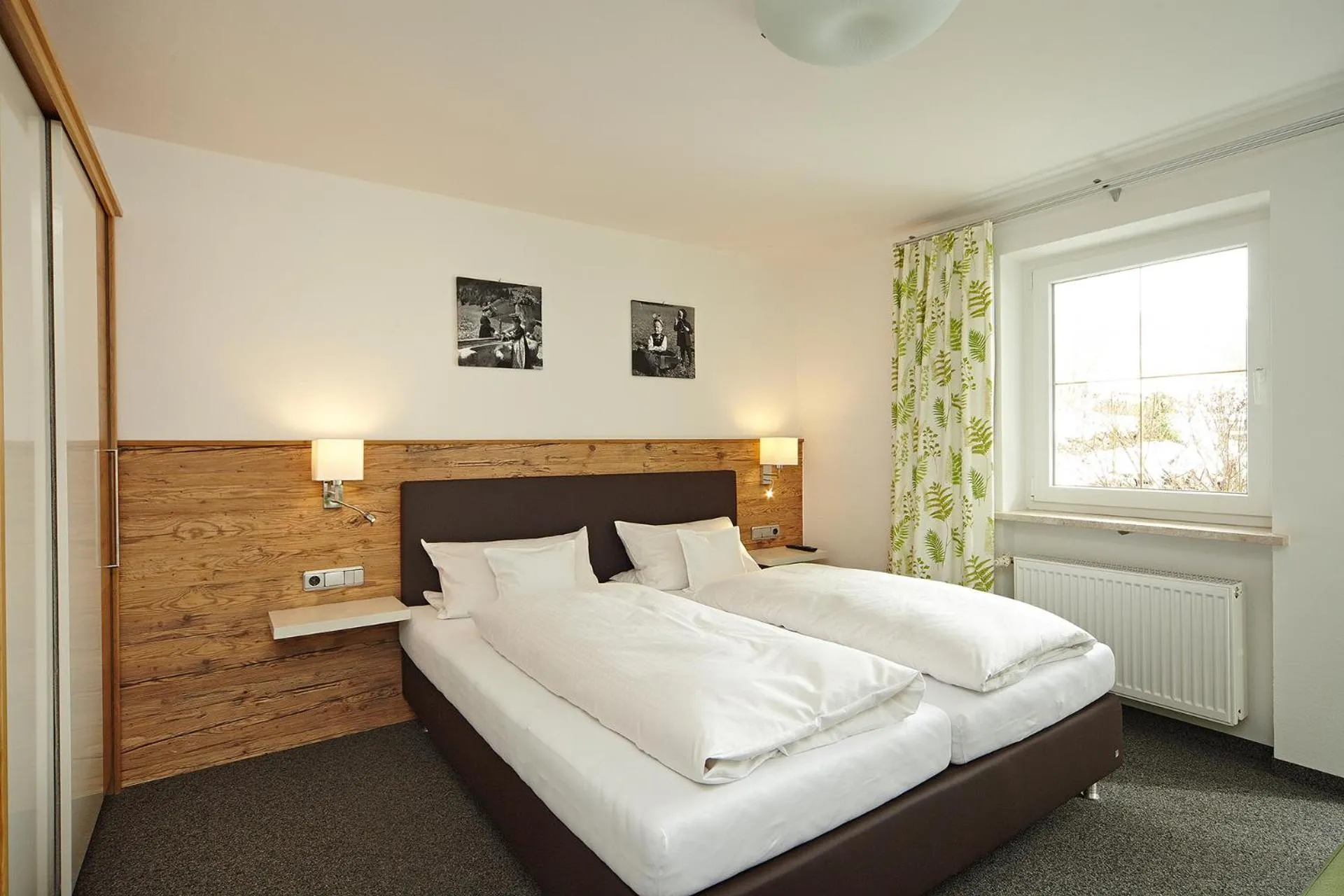 Bedroom, Bed in FEWO Schwandenhof