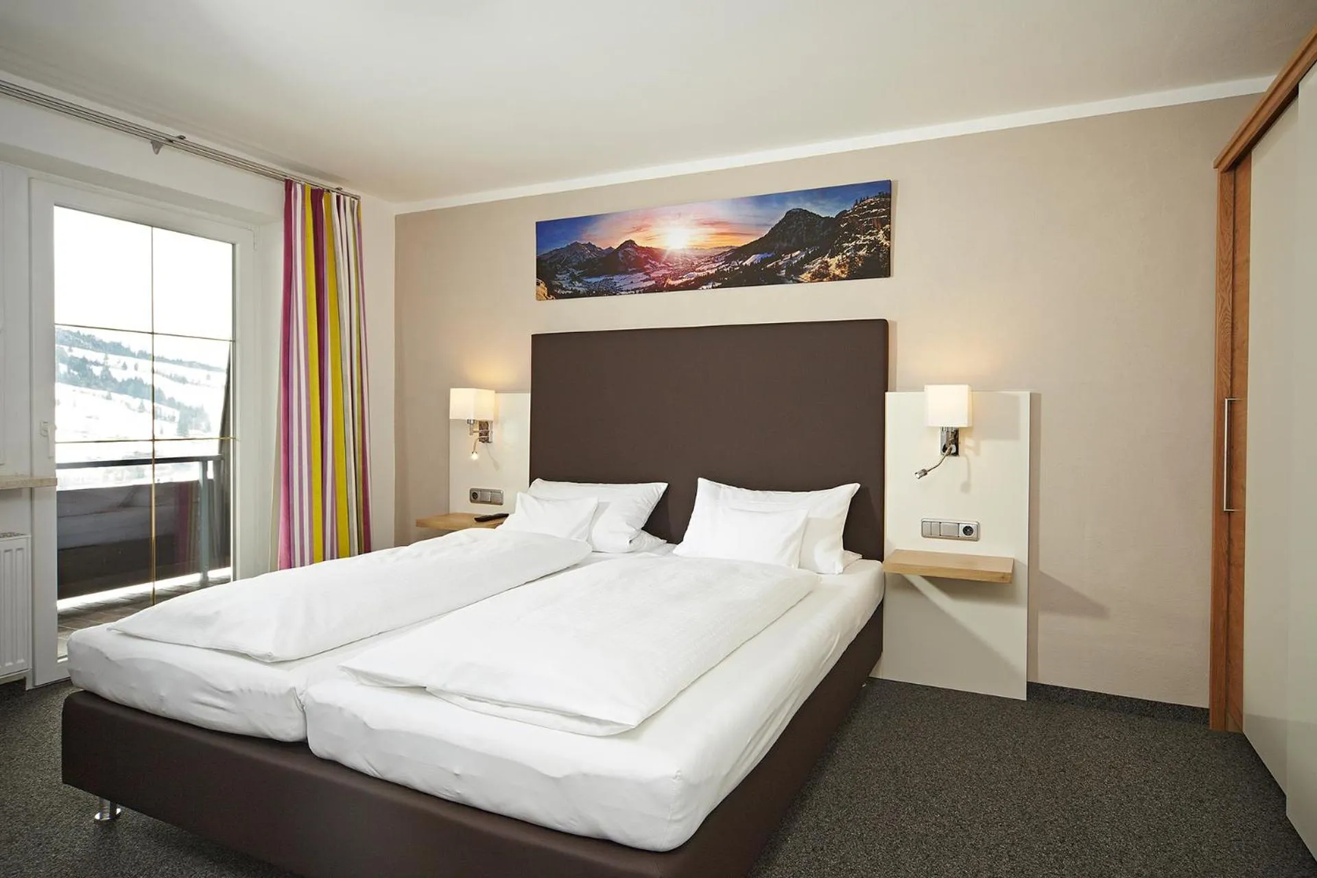 Bedroom, Bed in FEWO Schwandenhof