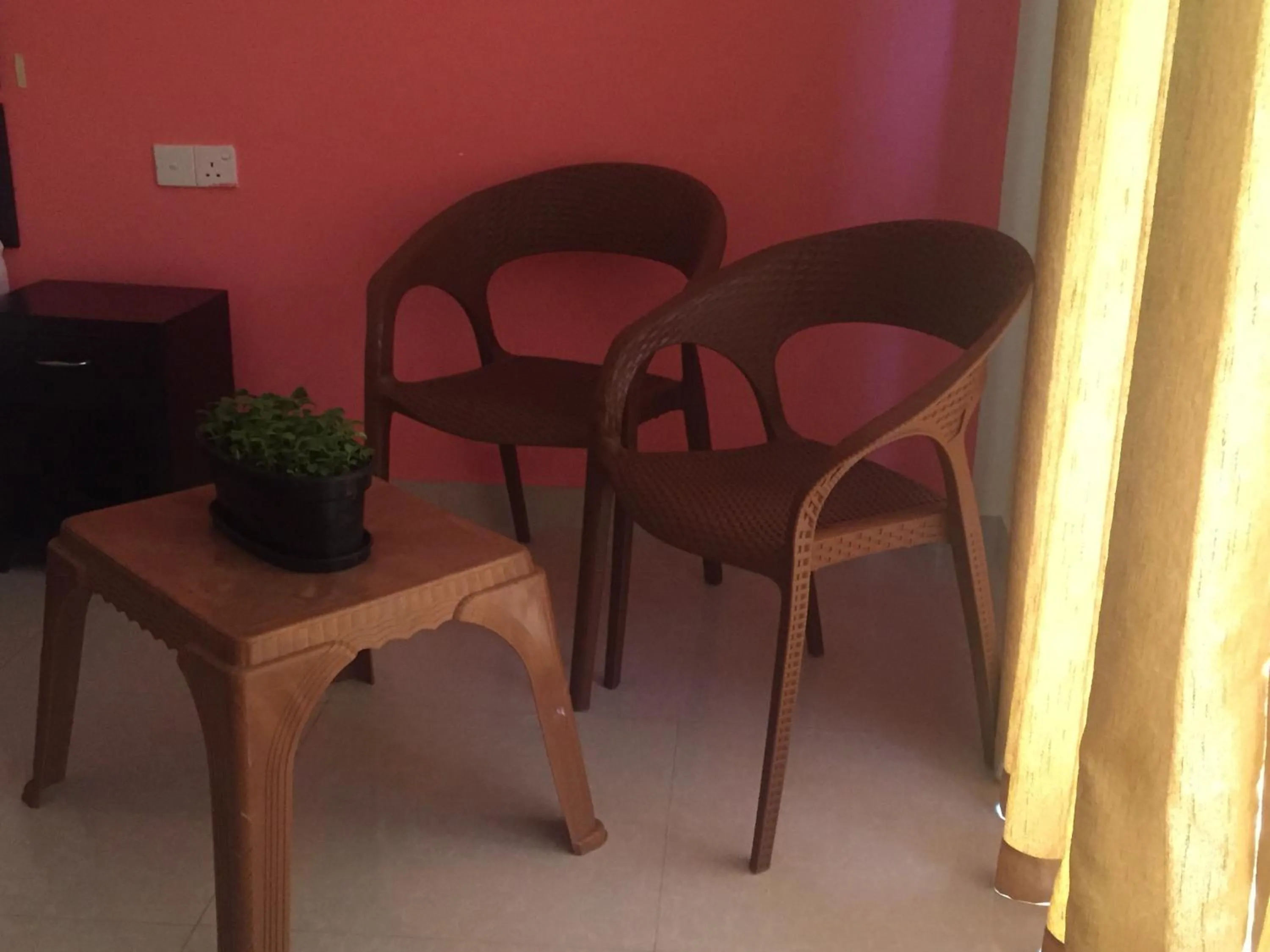 Seating area in Organic Garden Resort Sigiriya
