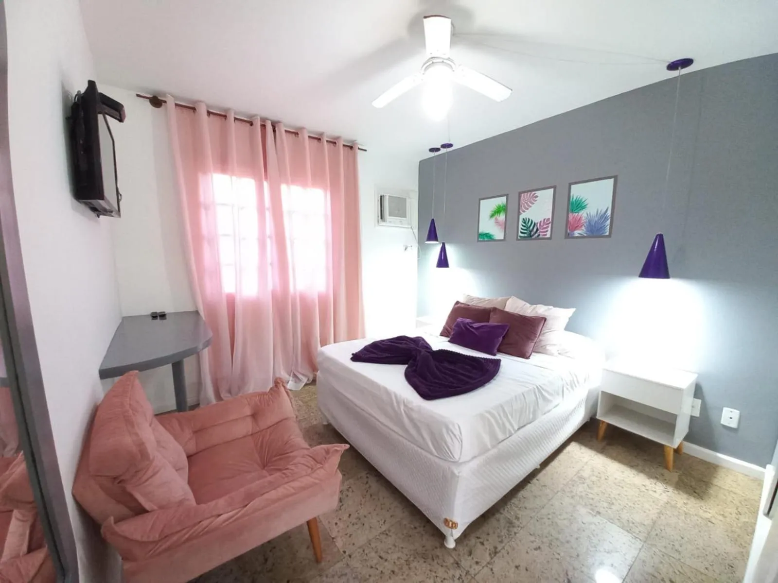 Bed in Pousada Costa Del Sol