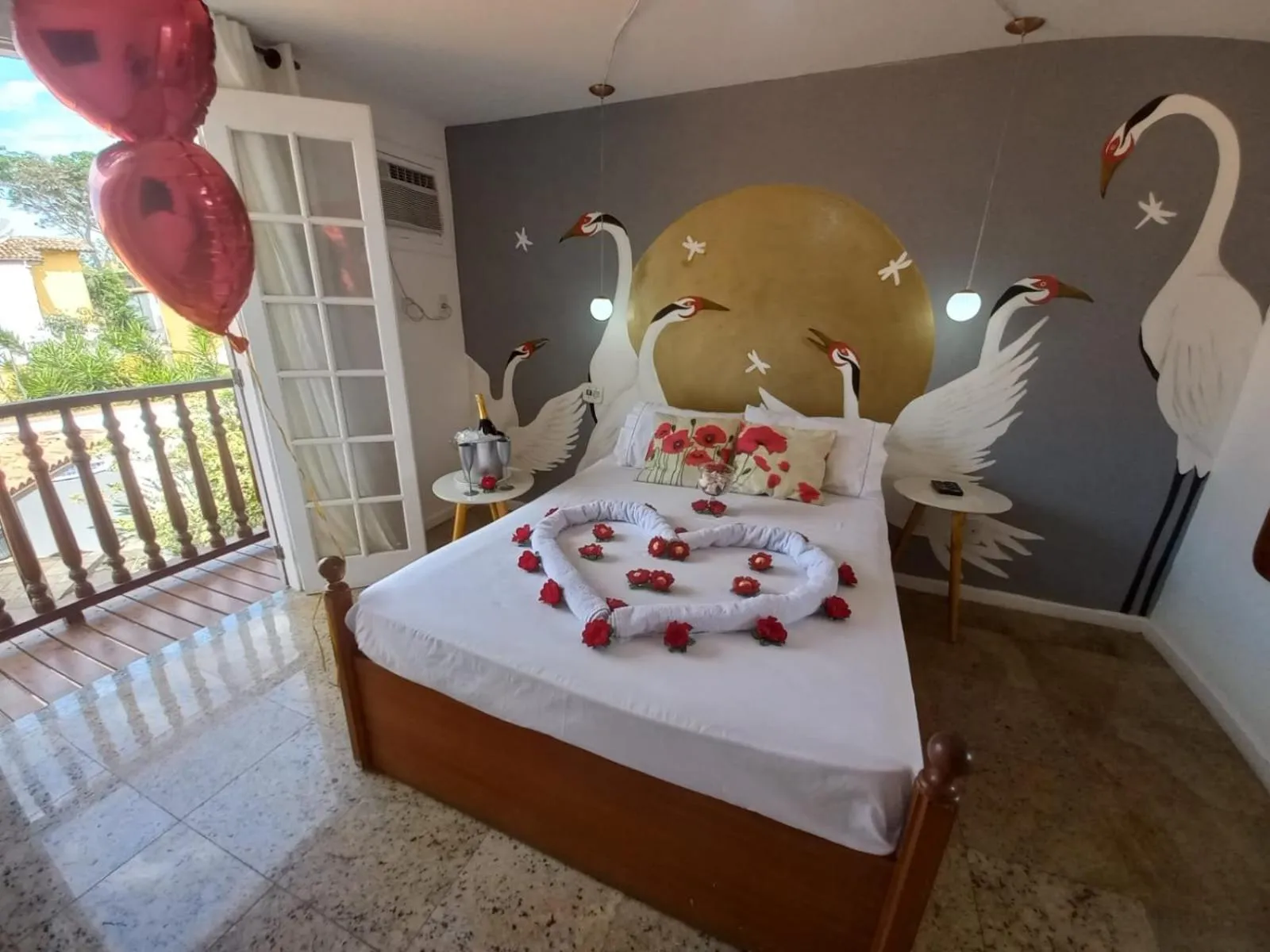 Bed in Pousada Costa Del Sol