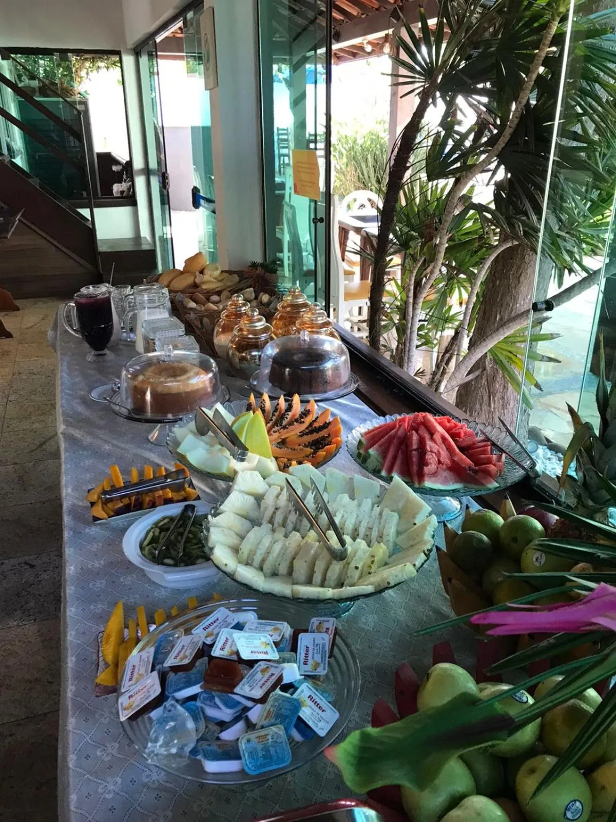 Restaurant/places to eat in Pousada Costa Del Sol