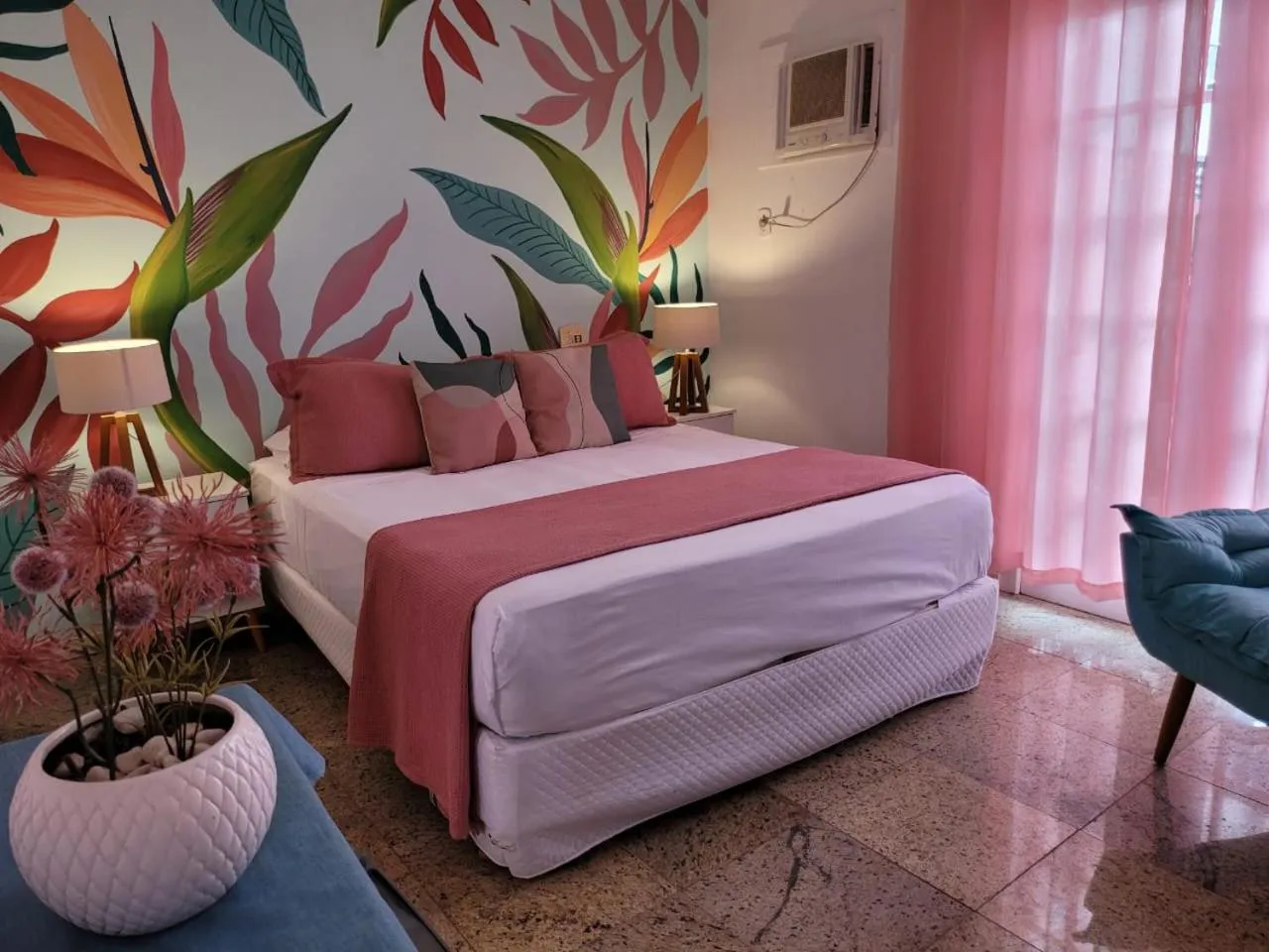 Bed in Pousada Costa Del Sol