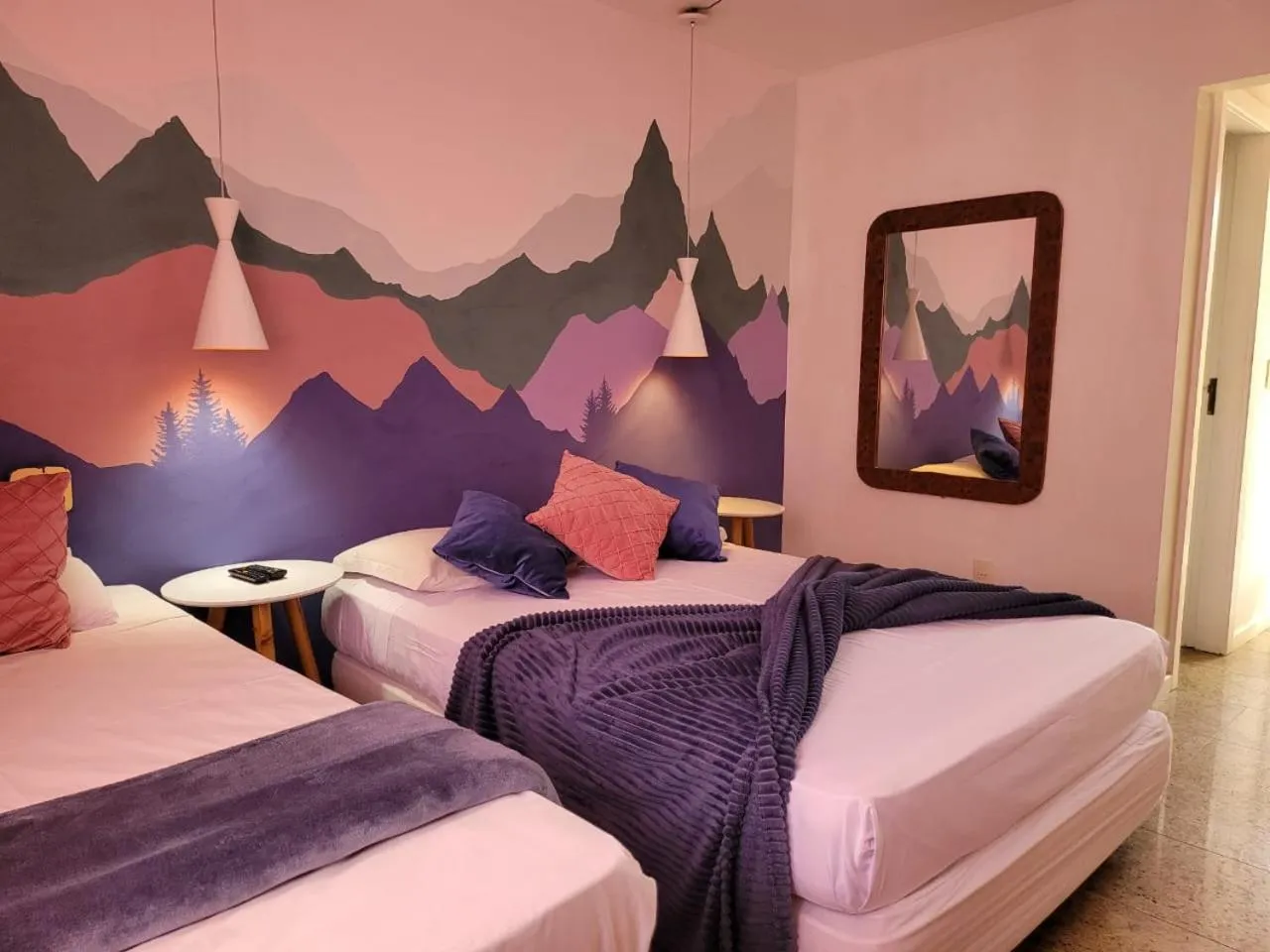 Bed in Pousada Costa Del Sol