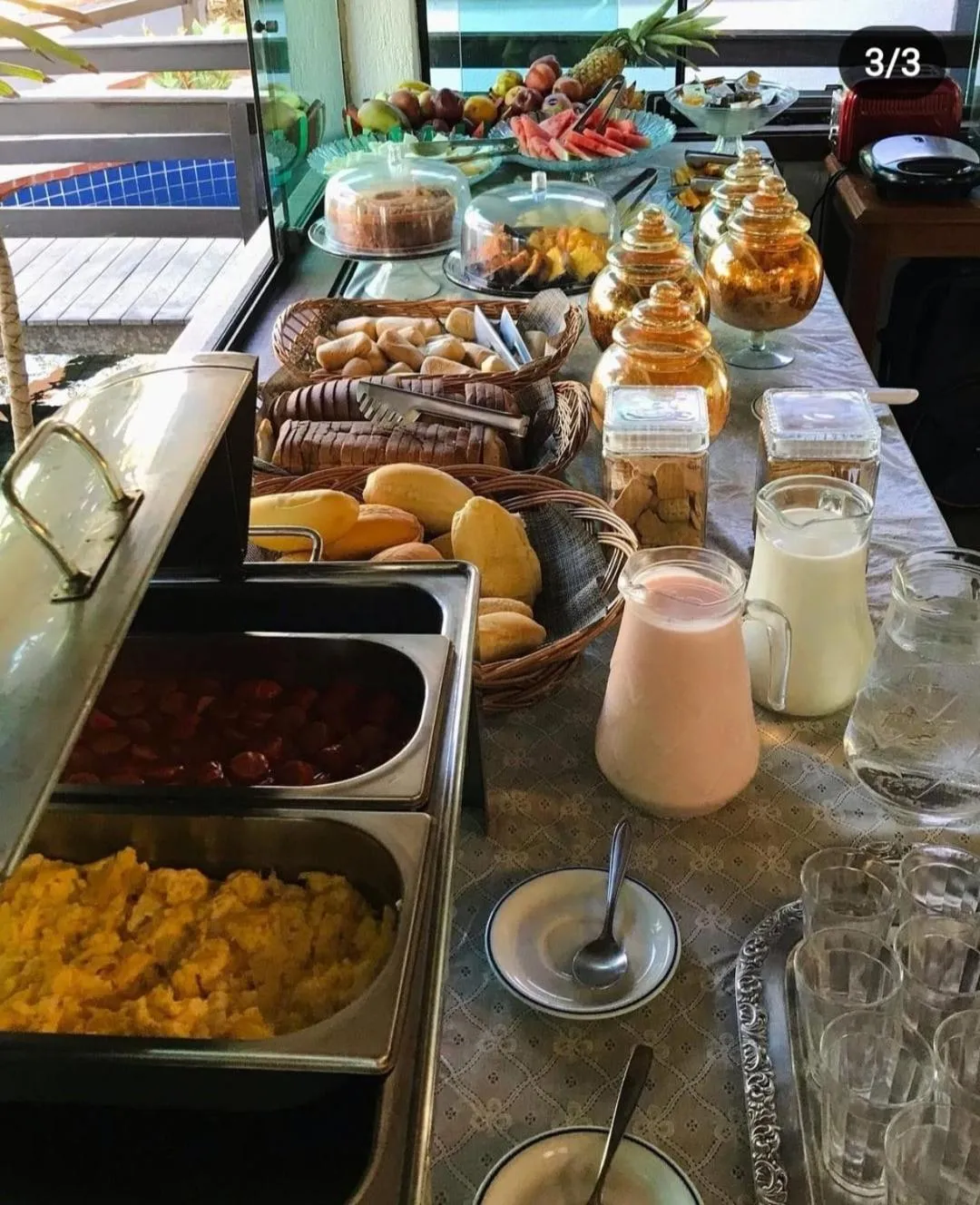 Restaurant/places to eat in Pousada Costa Del Sol