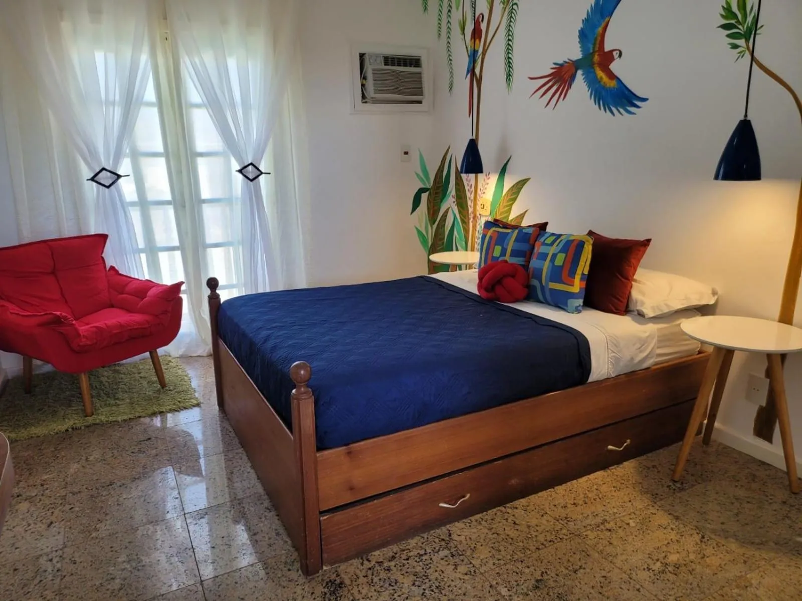 Bed in Pousada Costa Del Sol