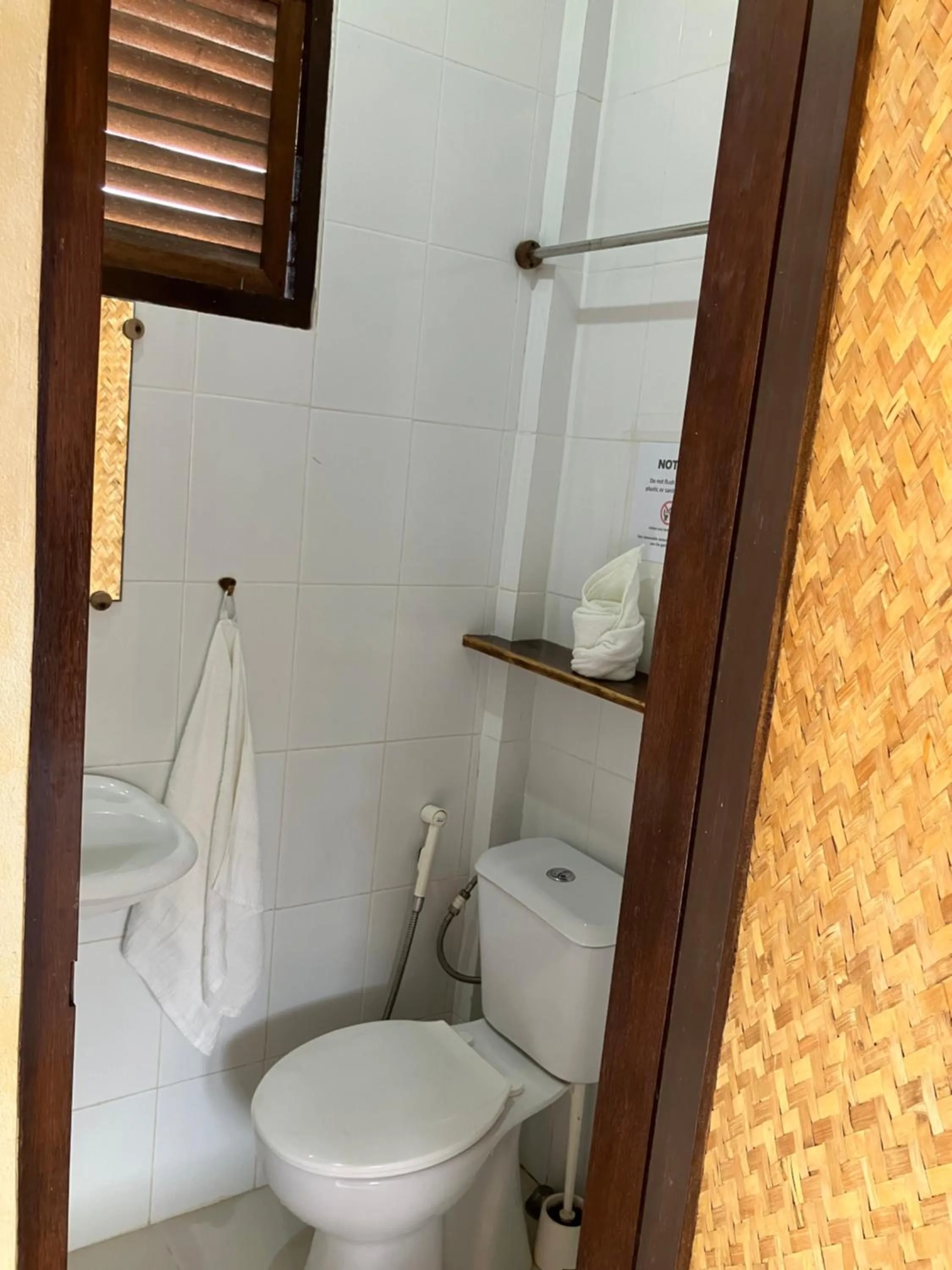 Toilet in Le Cou de Tou Village Resort