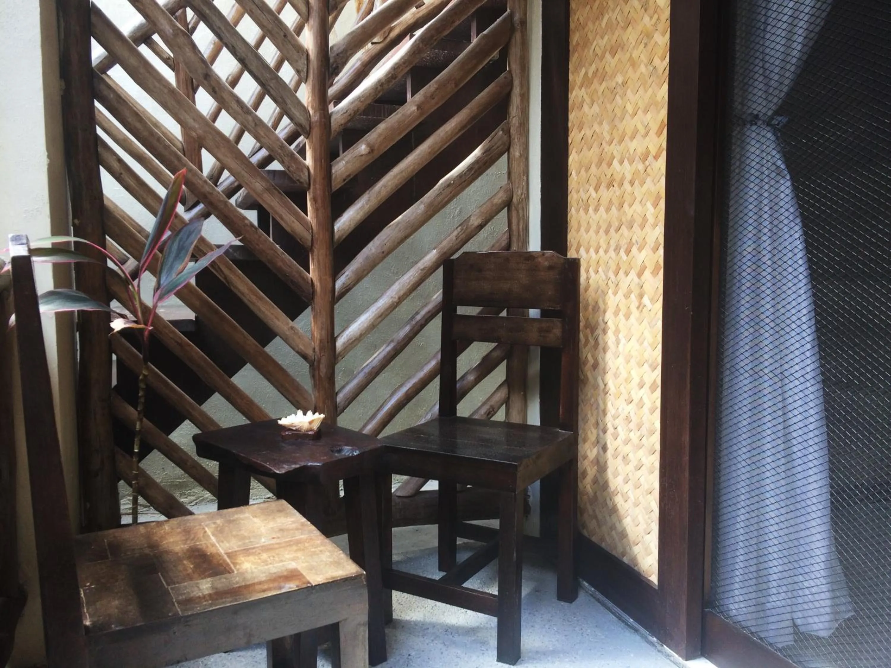 Seating area in Le Cou de Tou Village Resort