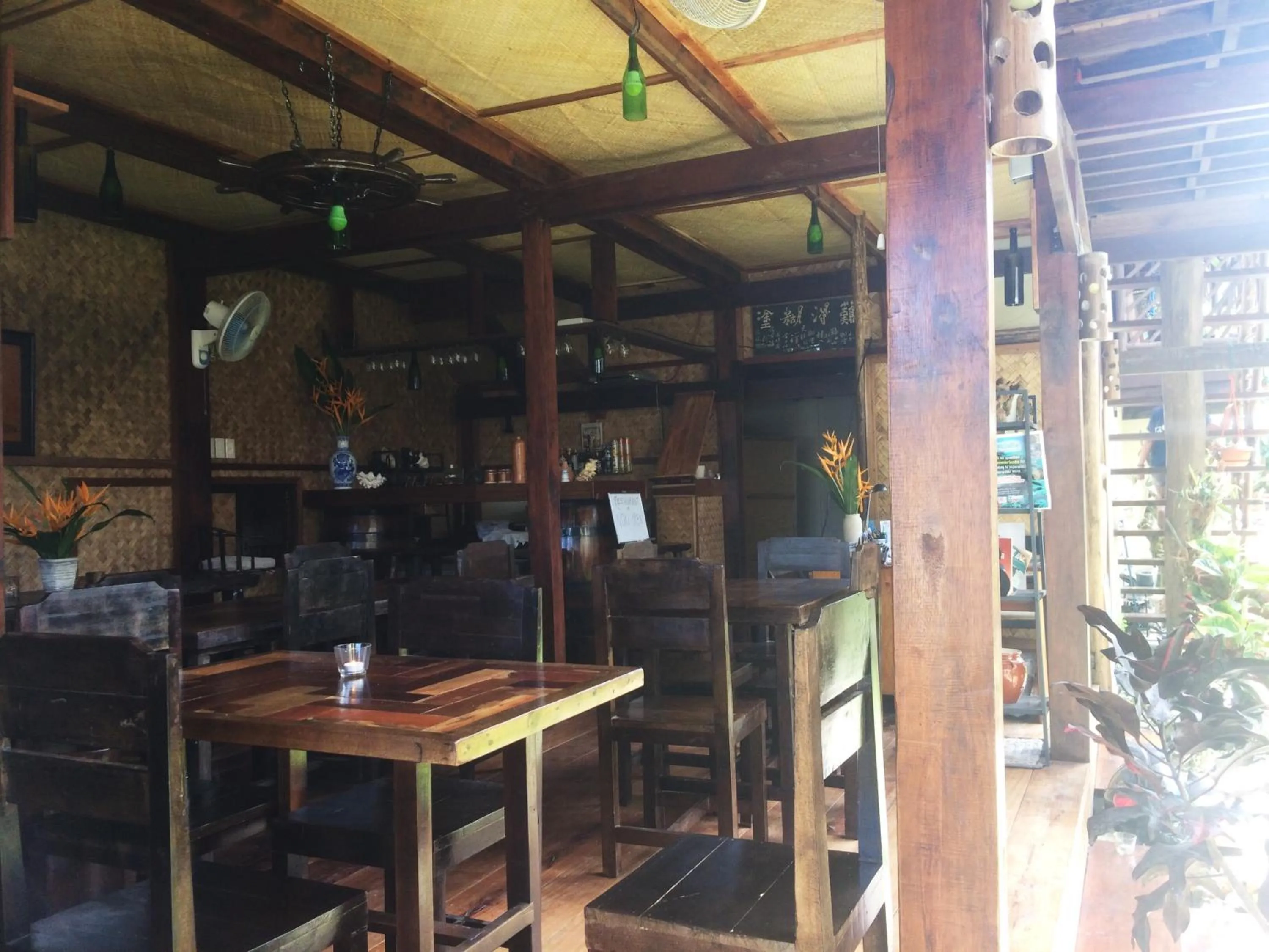 Seating area in Le Cou de Tou Village Resort