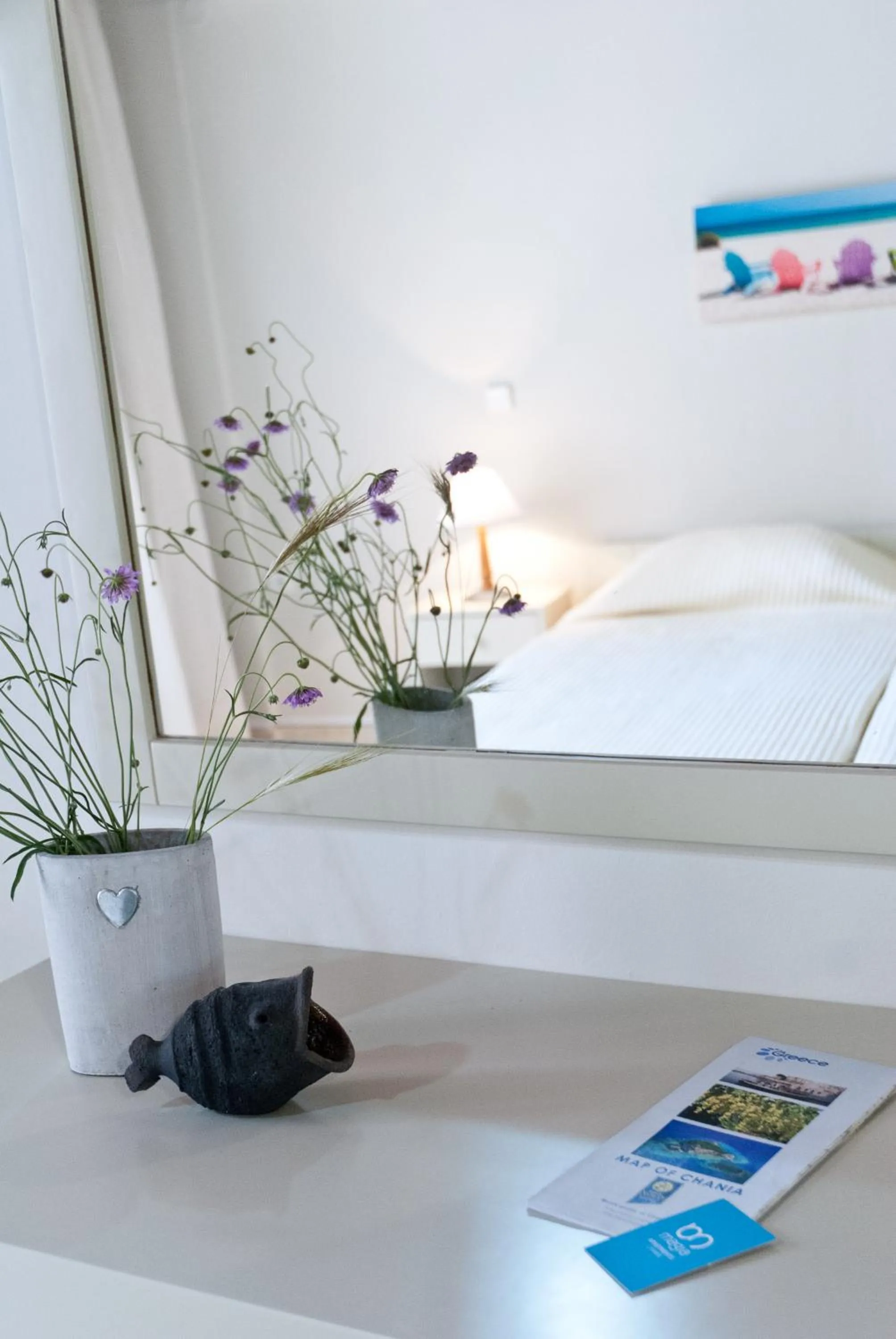 Decorative detail, Bed in Magia Apartments